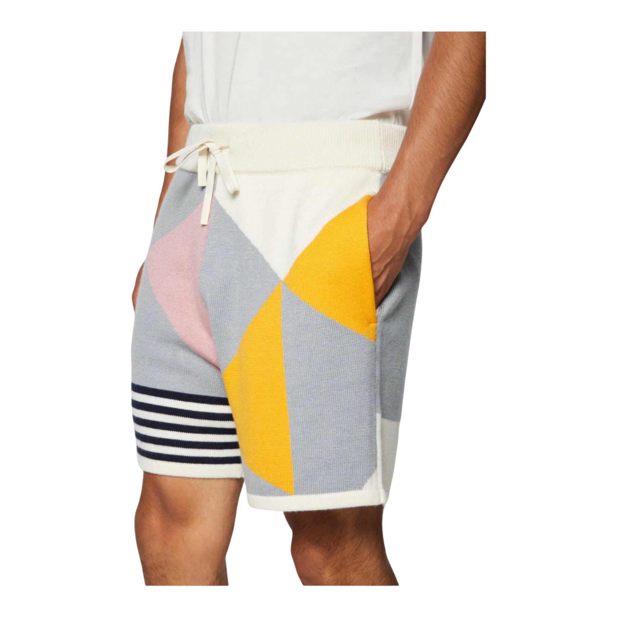Sergio Tacchini Geo Knit Shorts Sergio Tacchini