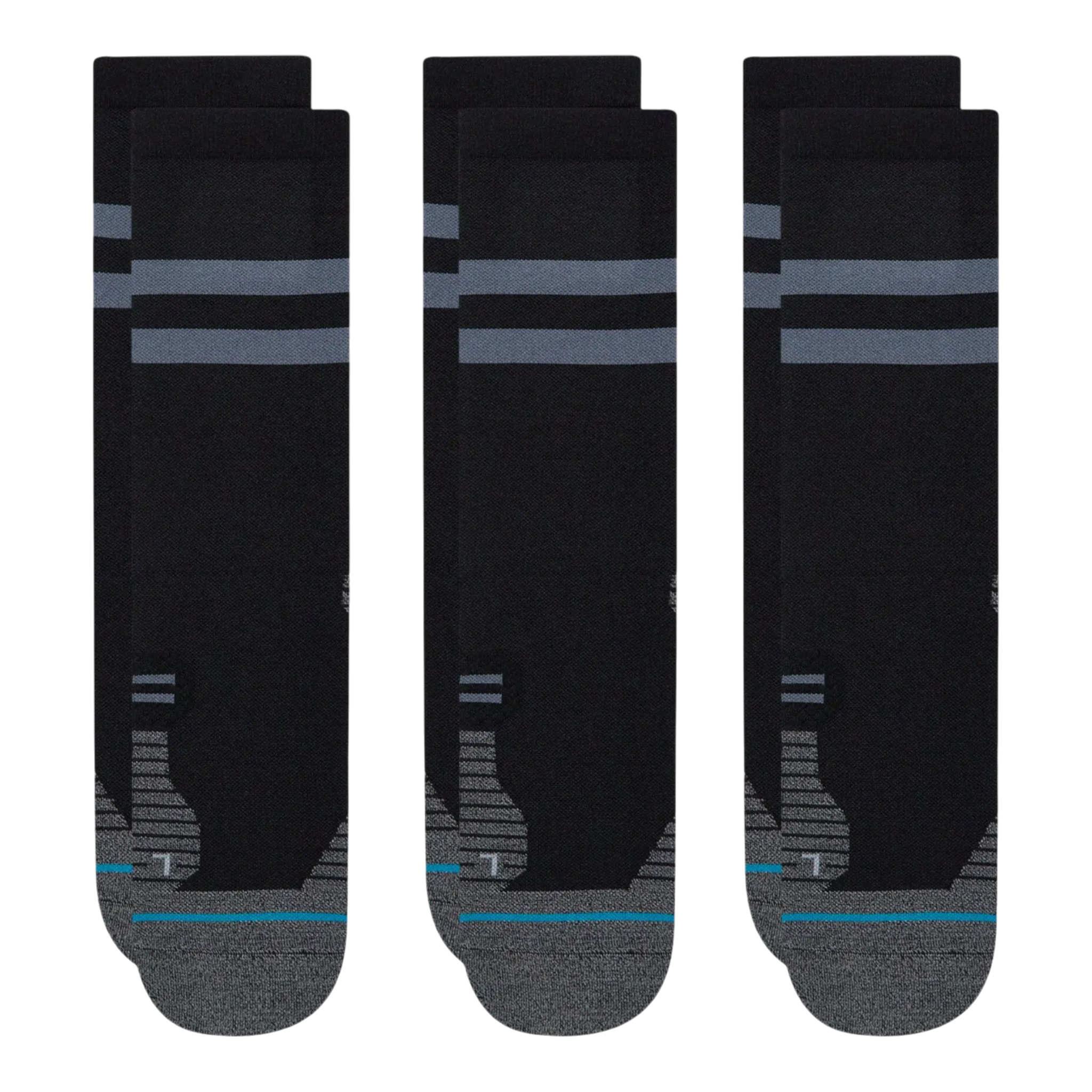 Stance Feel 360 - Run Light 3-Pack Crew Socks Stance