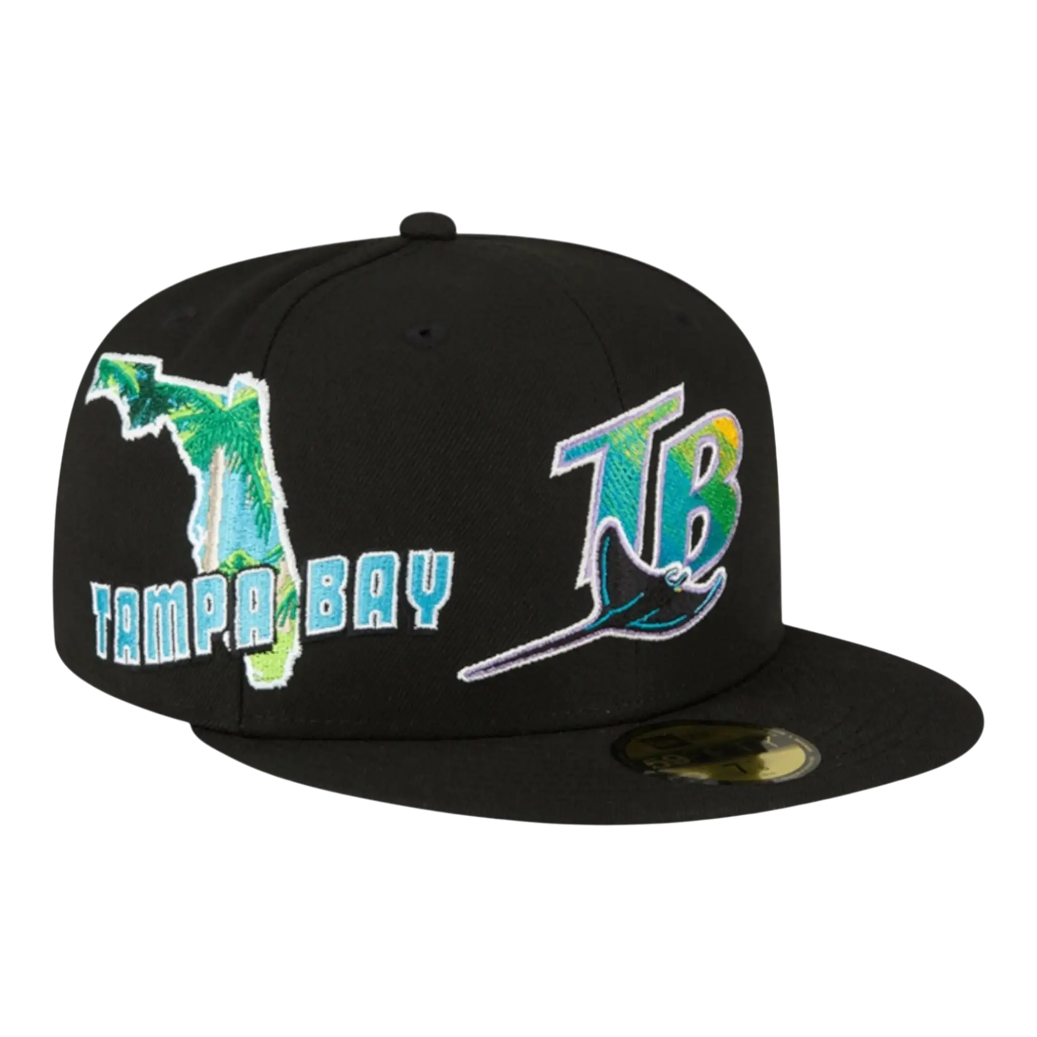 New Era 59Fifty MLB Tampa Bay Rays Stateview Fitted Hat New Era