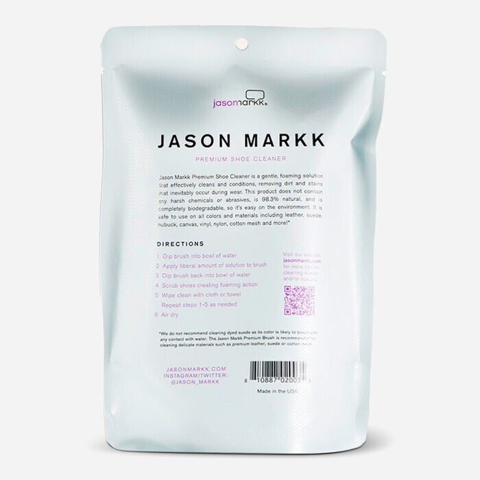 Jason Markk 0035 Premium Shoe Cleaner Essential Kit Foaming Solution (4 oz)