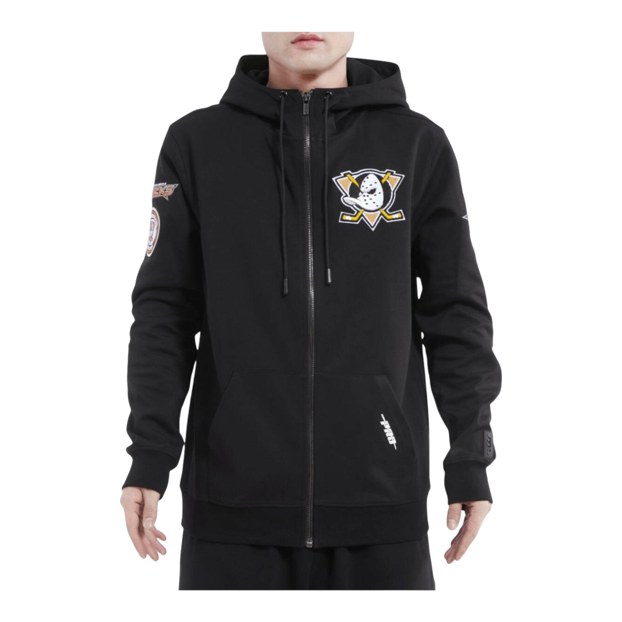 Pro Standard NHL Anaheim Ducks Classic Zip-Up Men's Hoodie Pro Standard