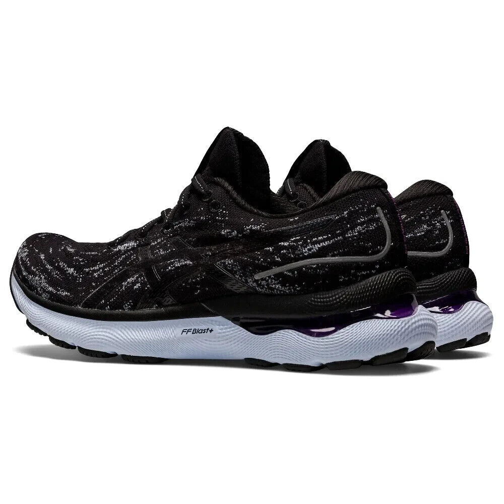 Asics Gel-Nimbus 24 Mk Sneaker Women's Black Road Running Shoes