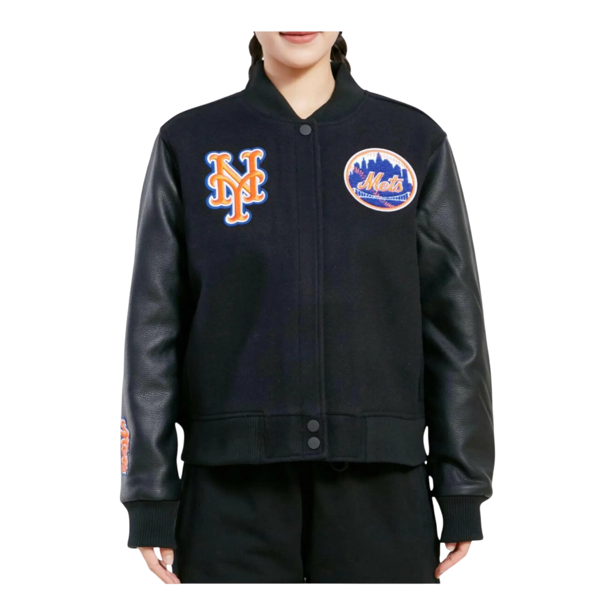 Pro Standard MLB New York Mets Classic Wool Varsity Women's Jacket Pro Standard