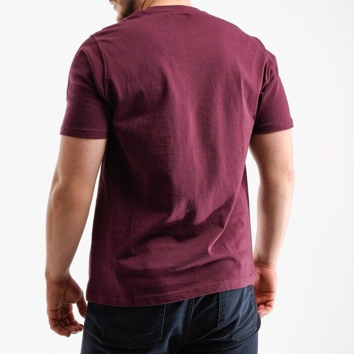 Dickies T-Shirt Men's Purple Horseshoe Logo Crew Neck Short Sleeve Pullover