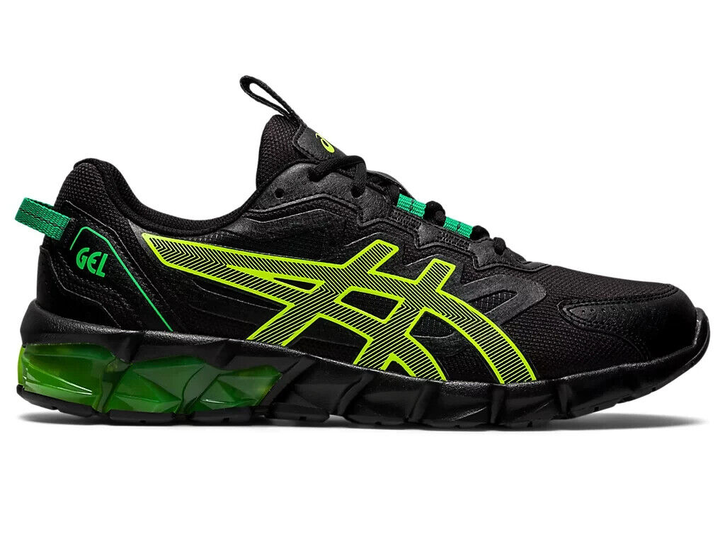 Asics Gel-Quantum 90 3 Sneaker Men's Black Yellow Running Shoes