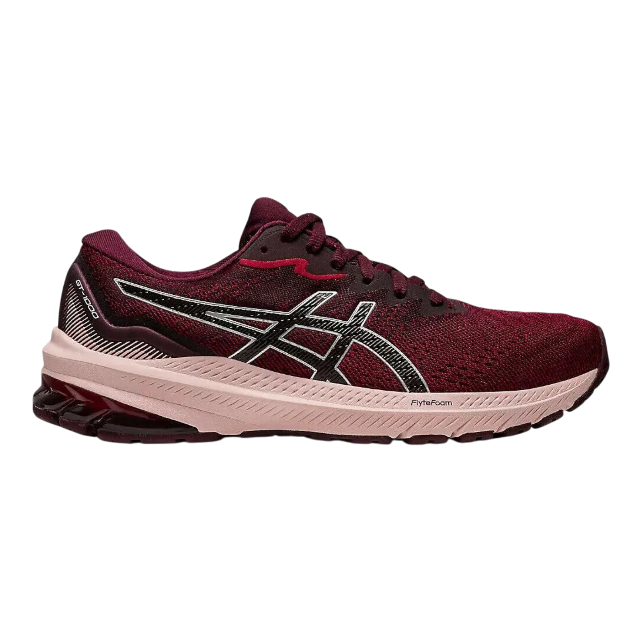 Asics GT-1000 11 Sneaker Women's Cranberry Flytefoam Running Shoes Asics