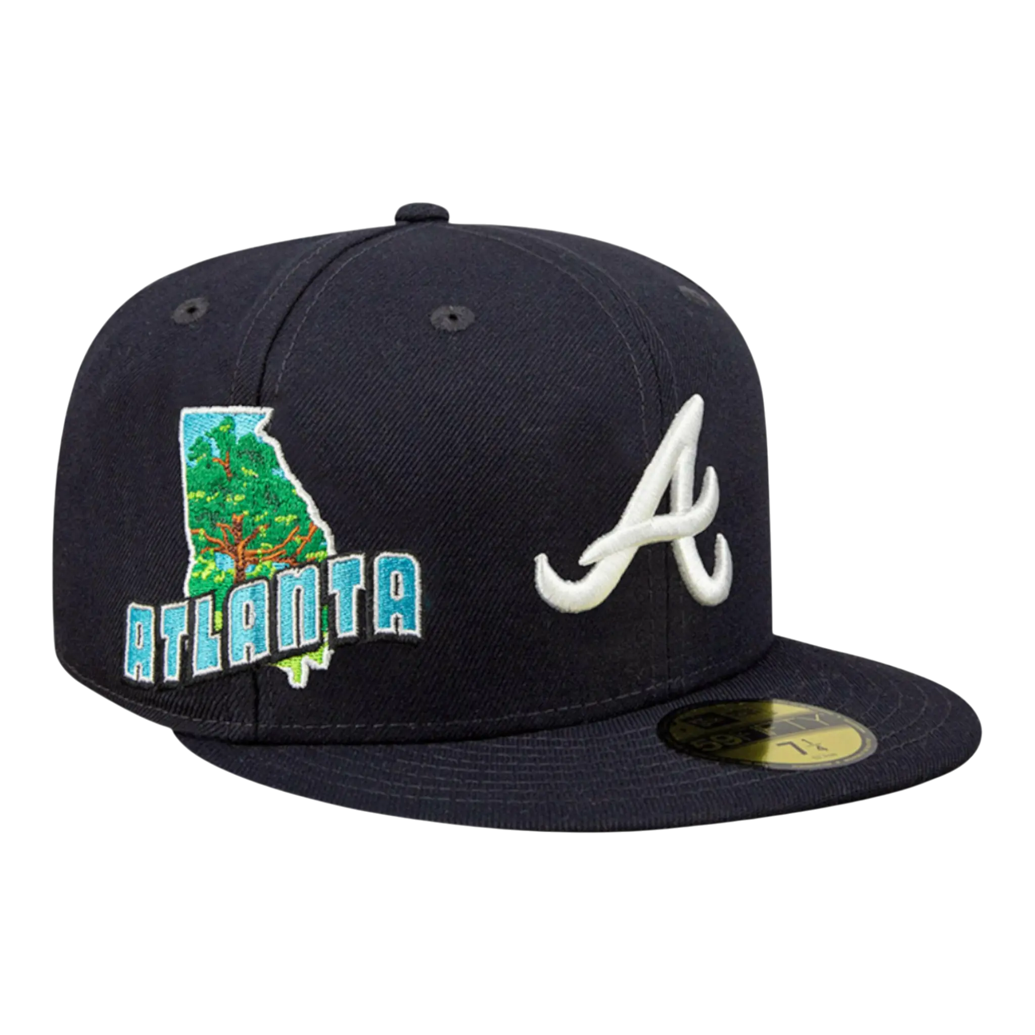 New Era 59Fifty MLB Atlanta Braves Stateview Fitted Hat New Era