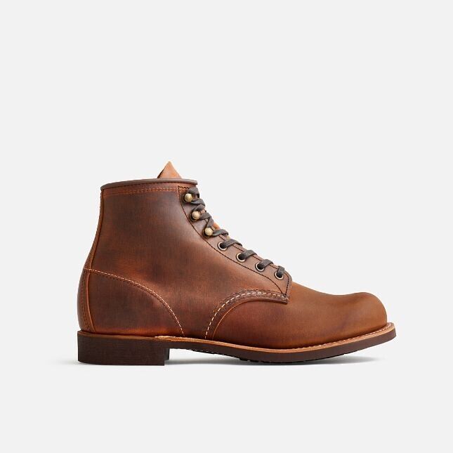 Red Wing Blacksmith 3343 6" Boot Men's Copper Rough & Tough Leather Rugged
