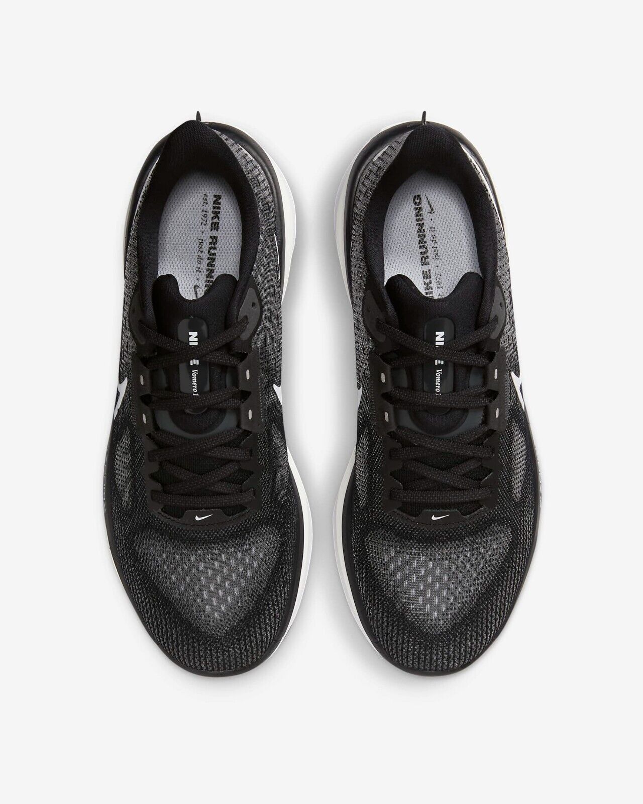 Nike Vomero 17 Sneakers Men's Black Anthracite White Running Shoes