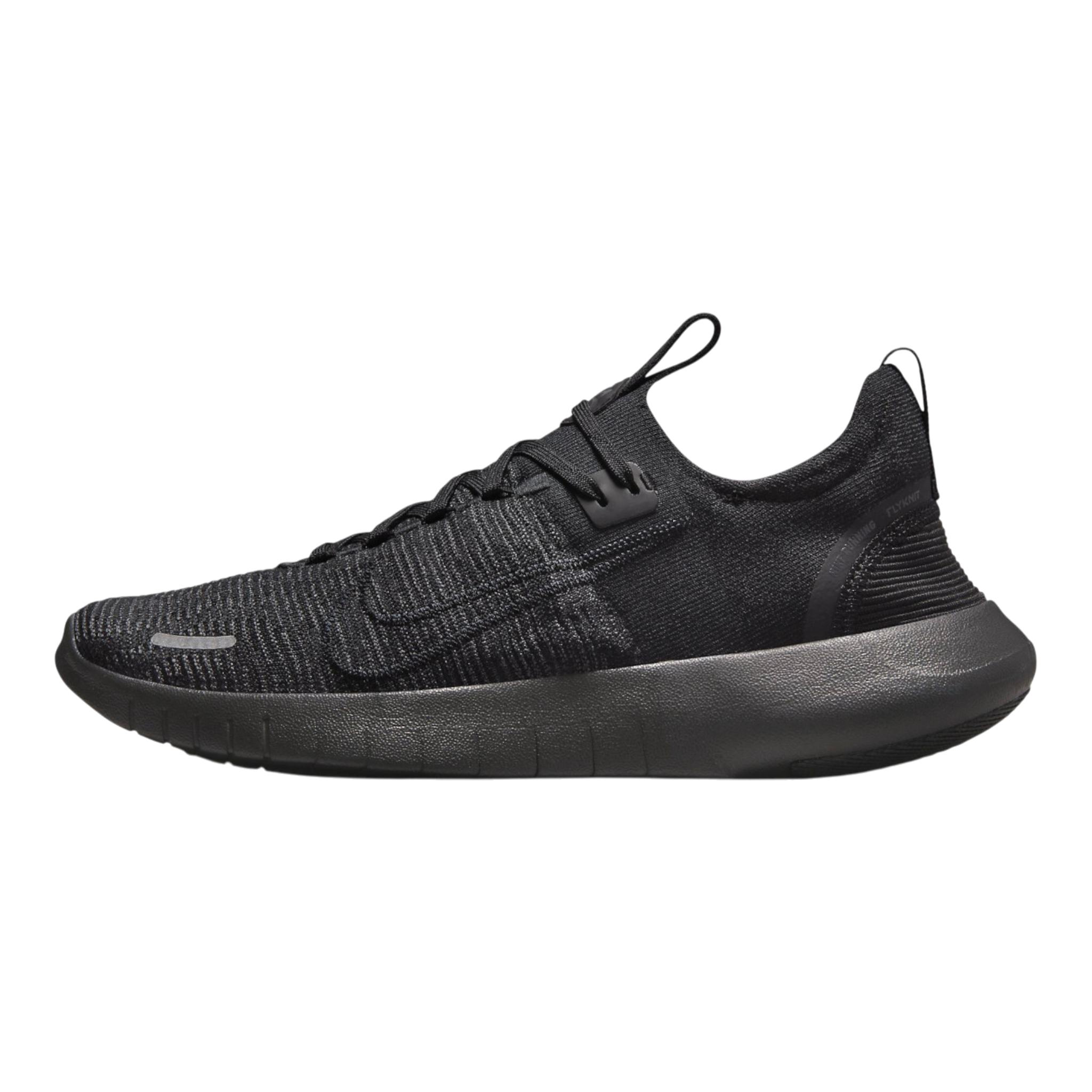 Nike Free RN NN FB1276-001 Sneaker Men Black Lace Up Comfort Road Running Shoes