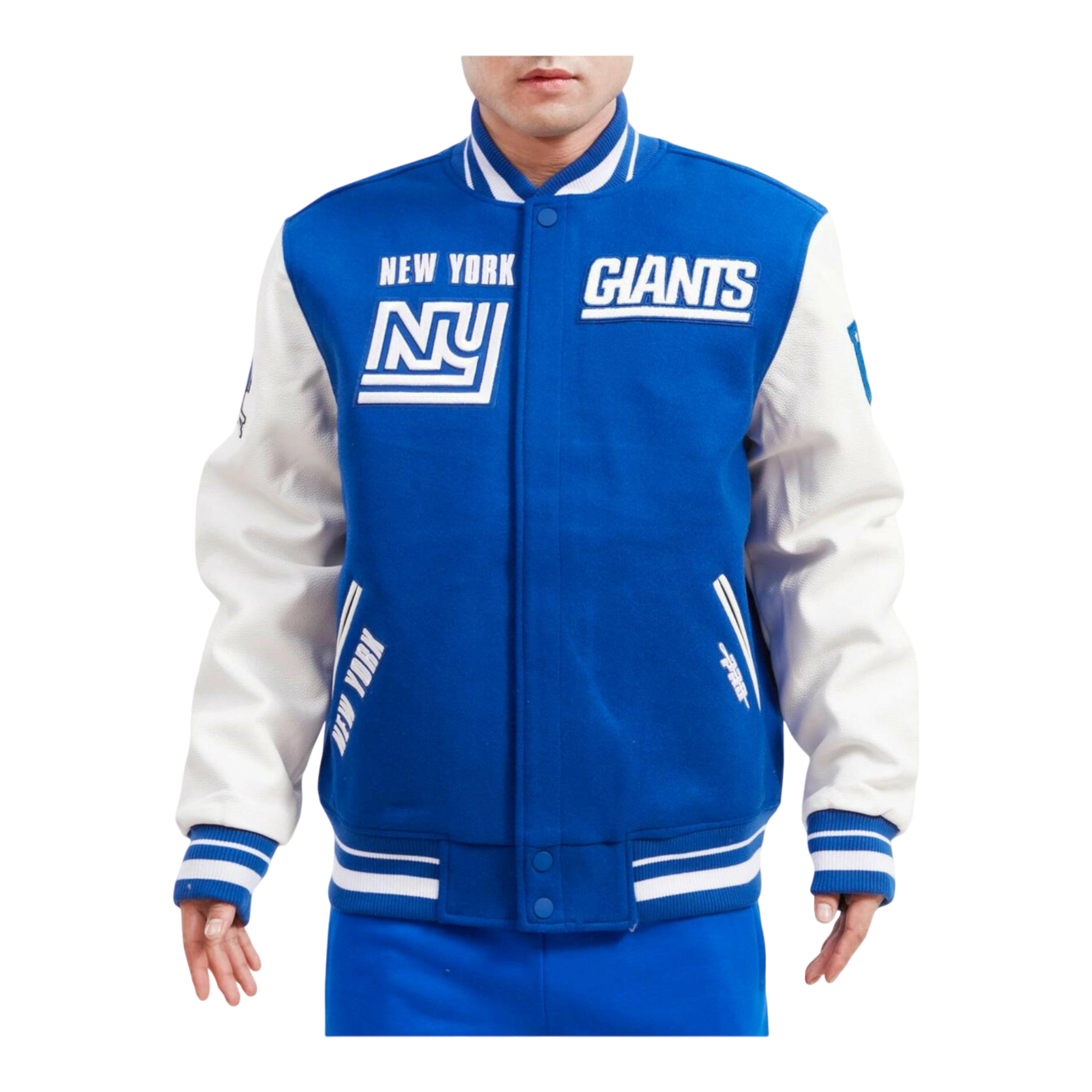 Pro Standard NFL New York Giants Retro Classic Varsity Men's Jacket Pro Standard