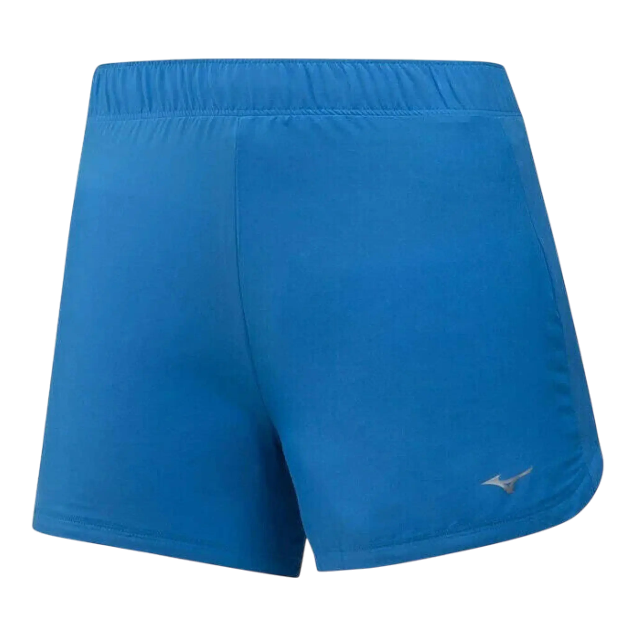 Mizuno Alpha 4.0 Running Shorts Women's Blue Elastic Waist Stretch Mizuno