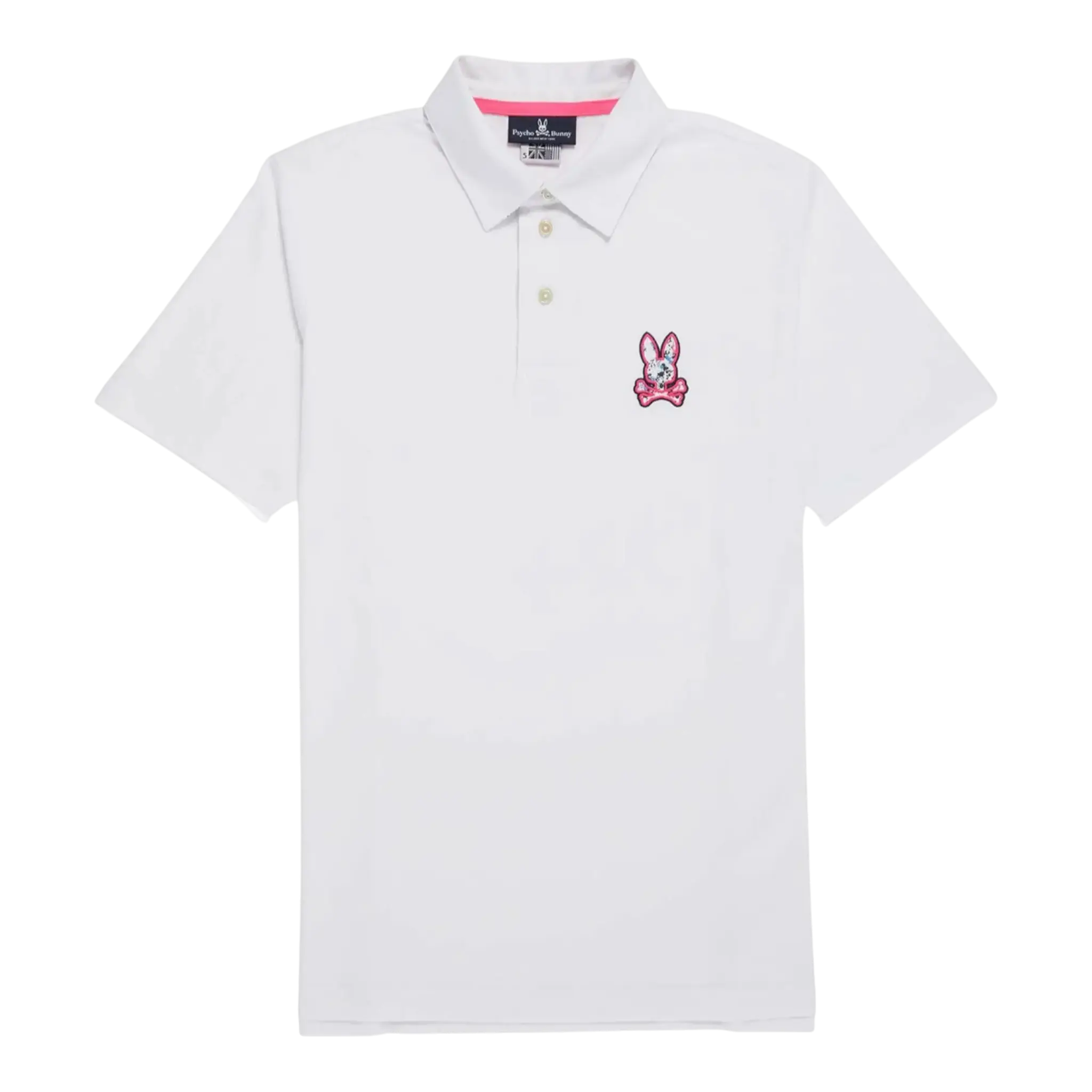 Psycho Bunny Waverly Jersey Bunny Logo Polo Men's Shirt Psycho Bunny
