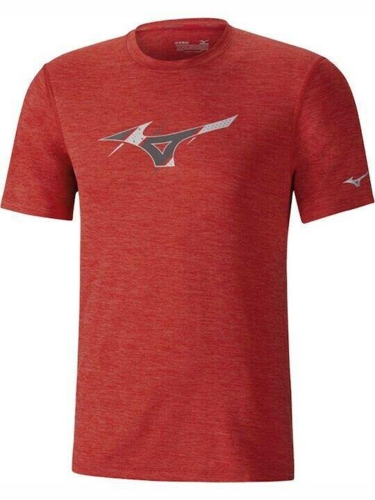 Mizuno Impulse Core Graphic Tee Men's Crew Neck Short Sleeve T-Shirt.