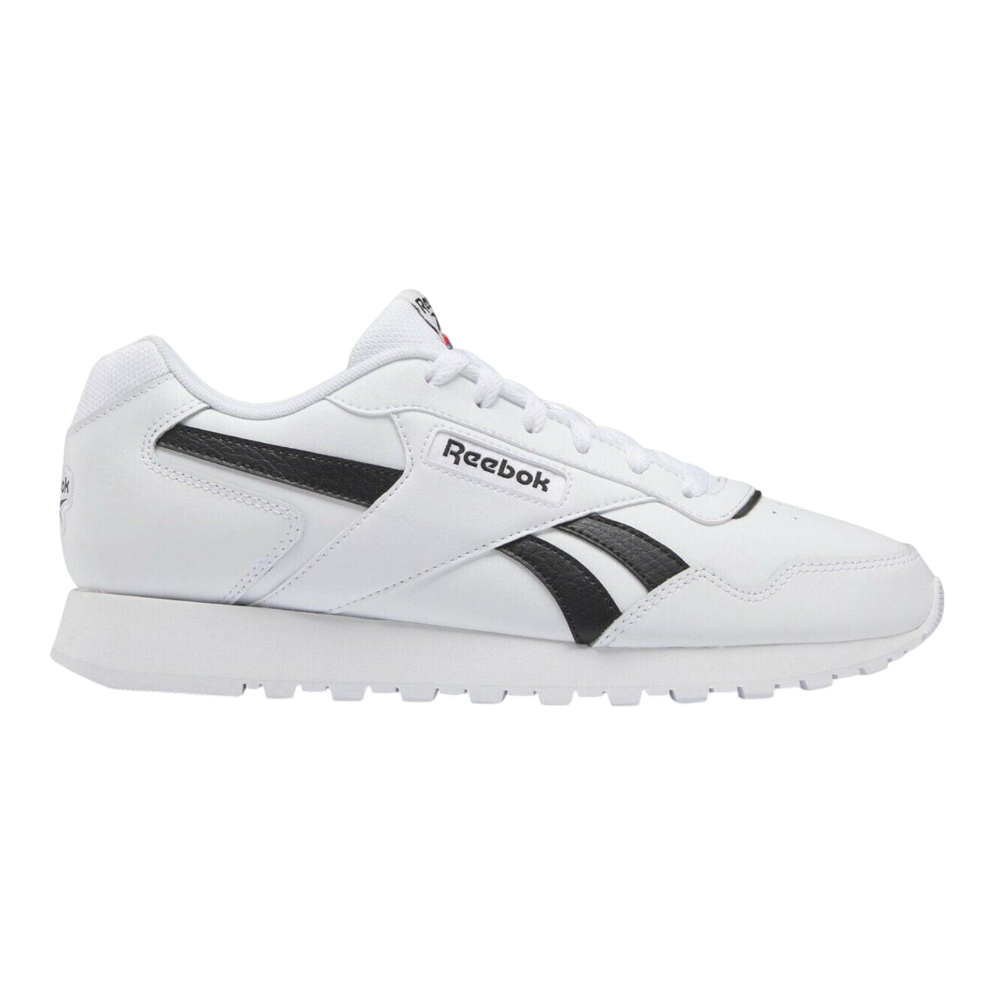 Reebok Glide Lifestyle Sneaker Men's Cloud White Leather Low Top Shoes Reebok