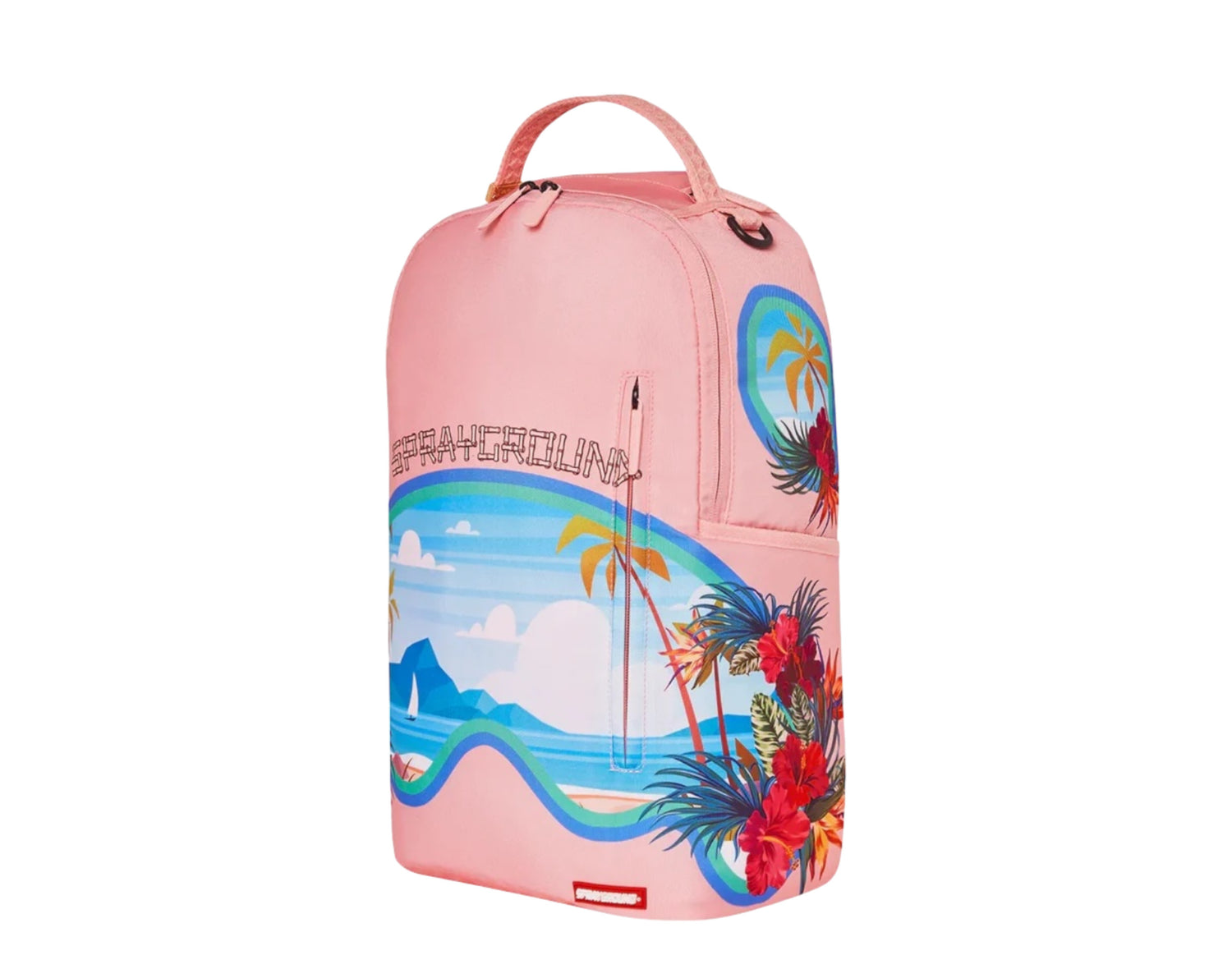 Sprayground Tropical Bora Bora Shark Island Villa Backpack
