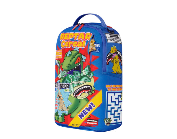 Sprayground x Nickelodeon Reptar Prize Inside Cereal Backpack DLXSR NYCMode