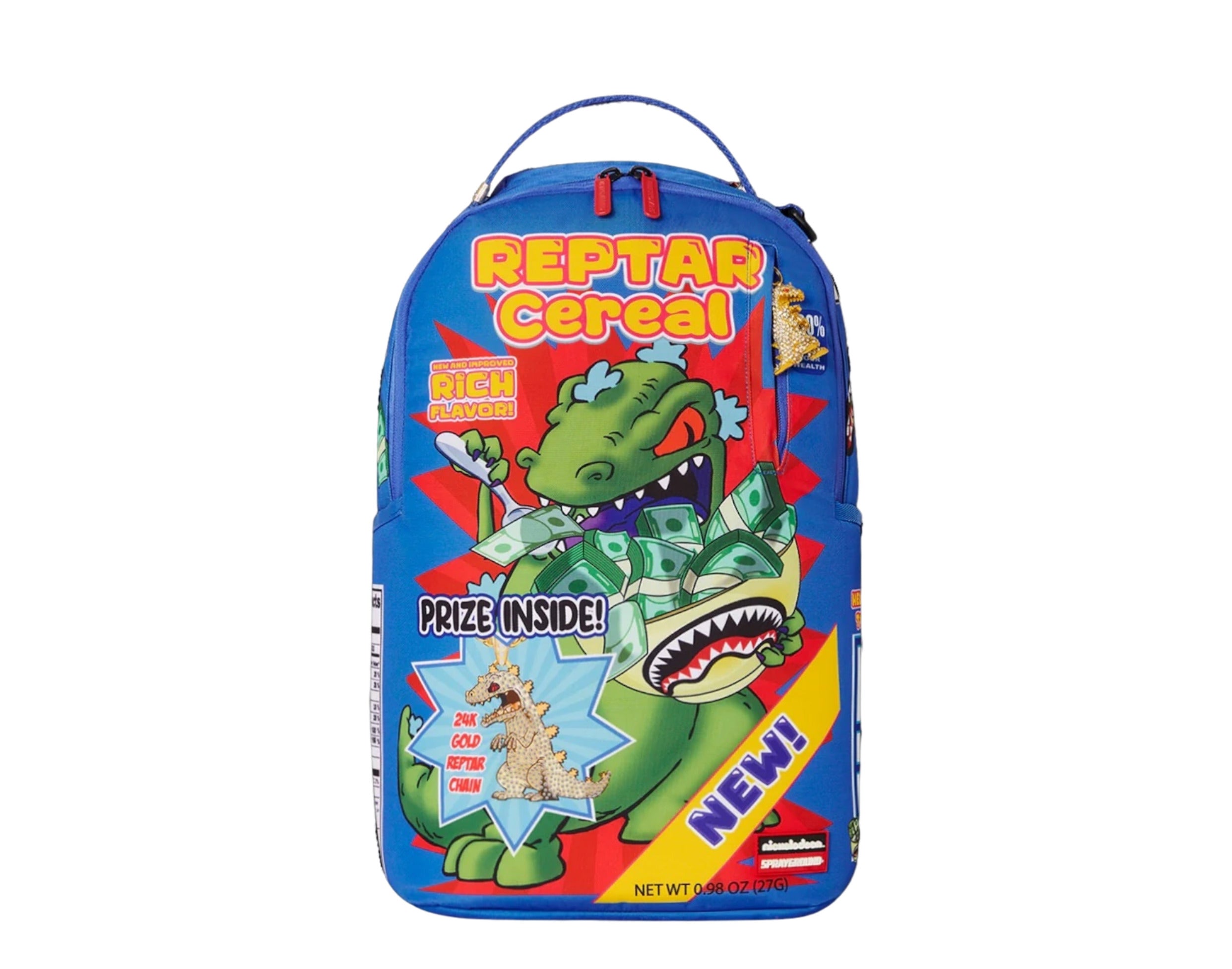 Sprayground x Nickelodeon Reptar Prize Inside Cereal Backpack (DLXSR)