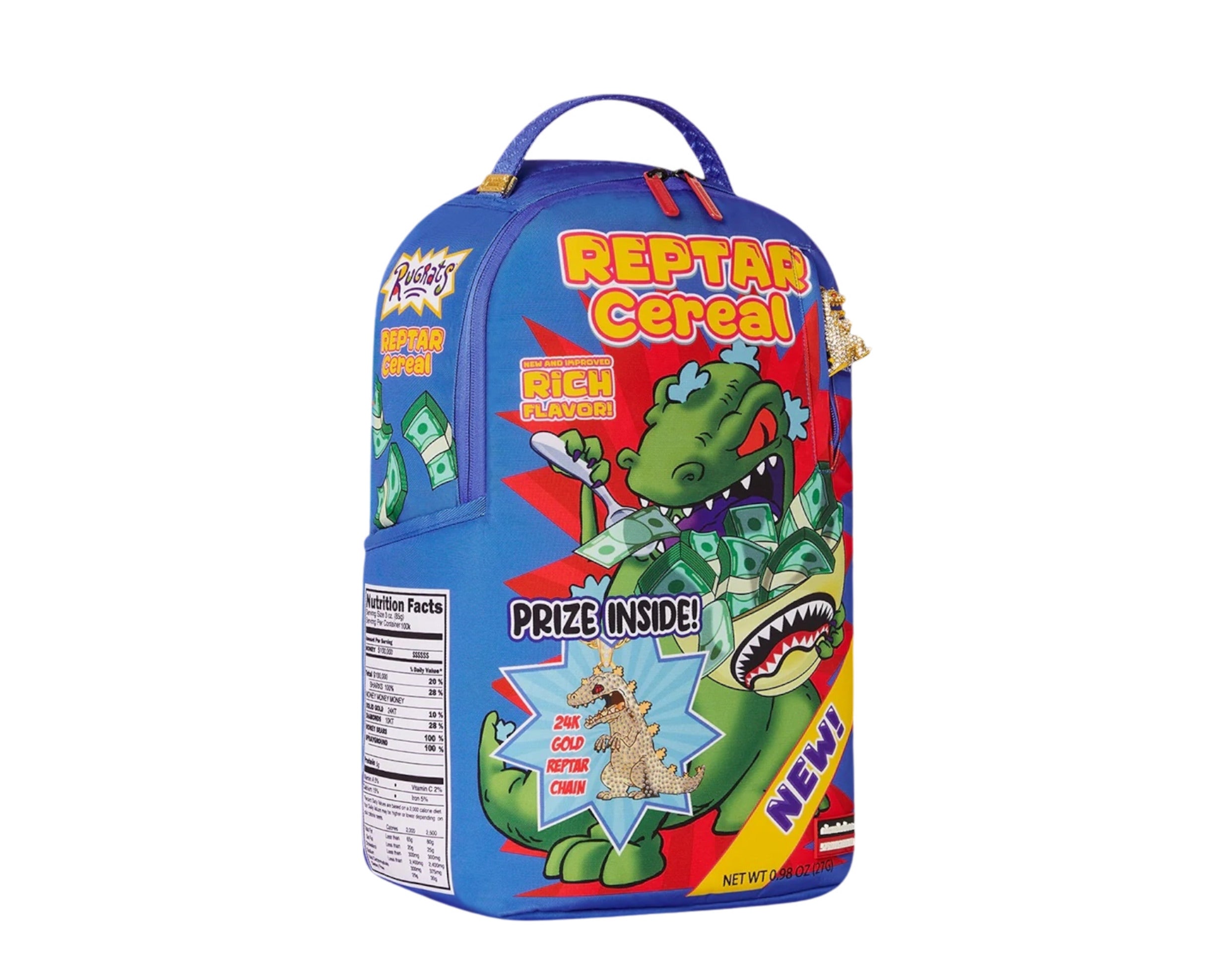 Sprayground x Nickelodeon Reptar Prize Inside Cereal Backpack (DLXSR)