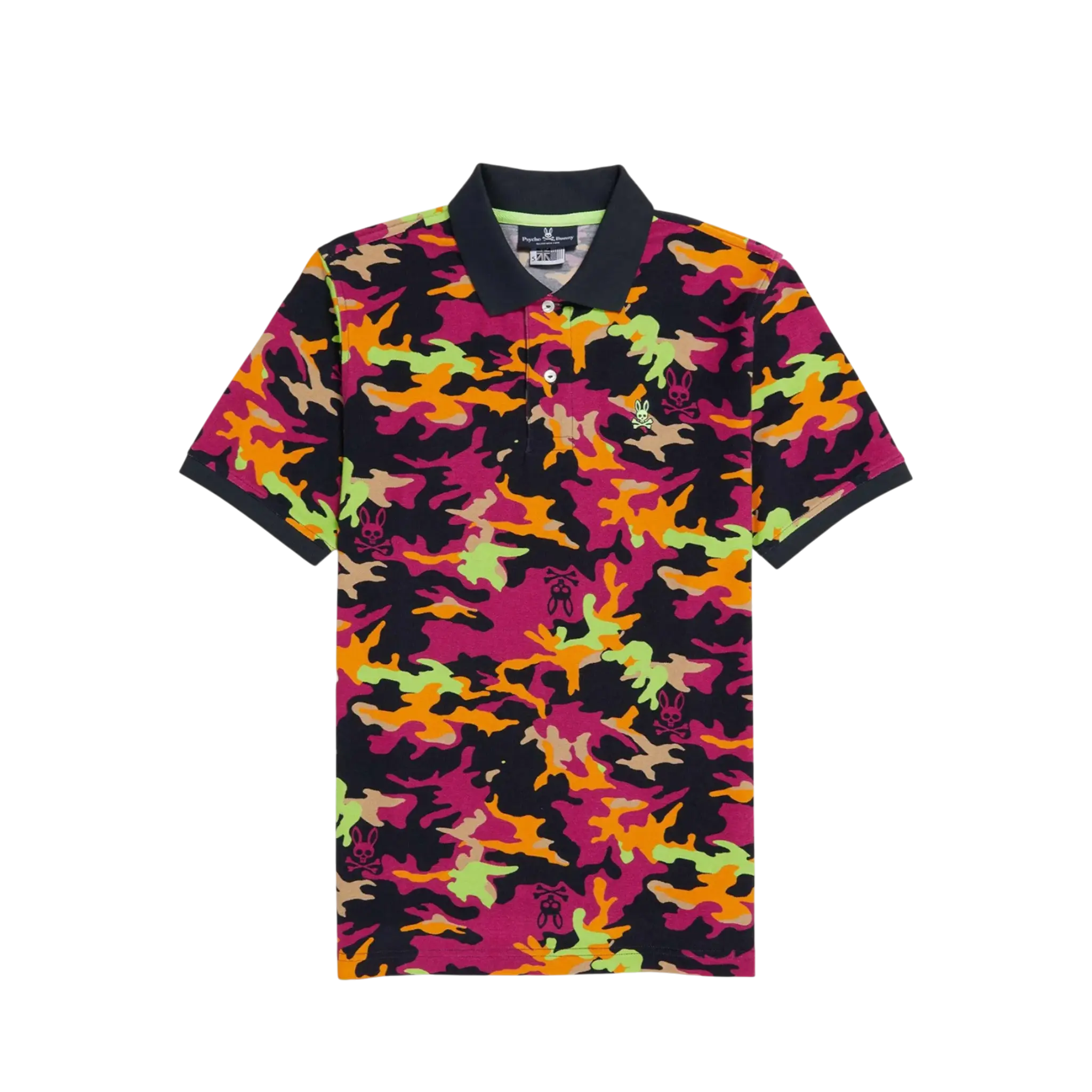 Psycho Bunny Allen Camo Polo Men's Big and Tall Shirt Psycho Bunny