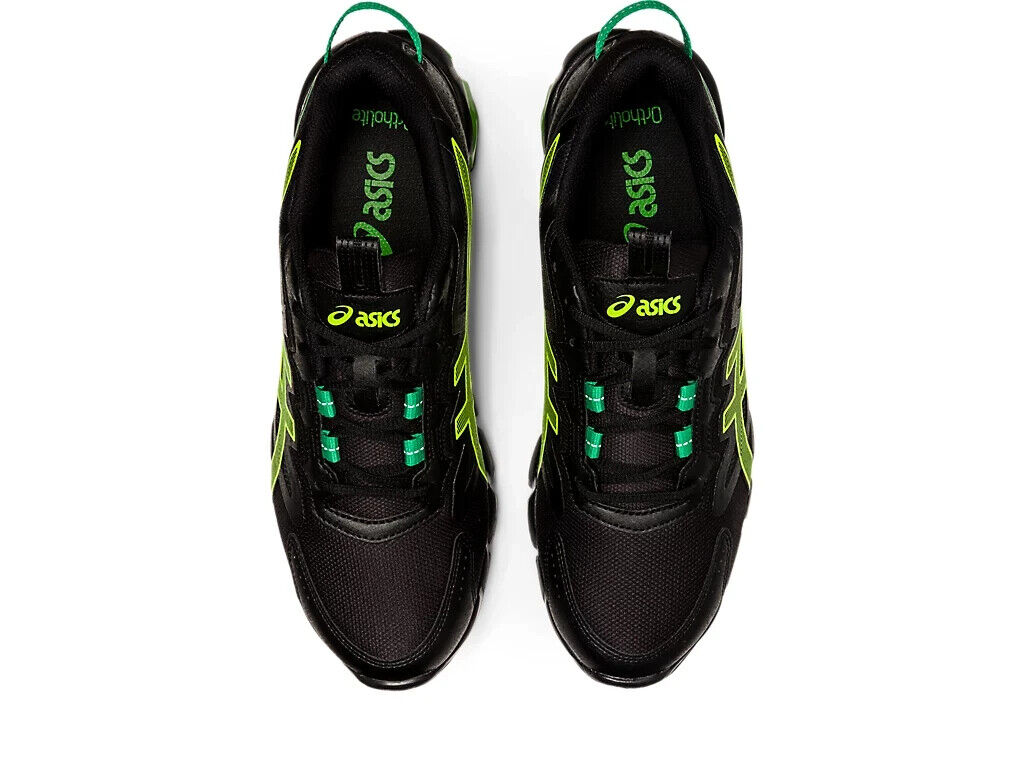 Asics Gel-Quantum 90 3 Sneaker Men's Black Yellow Running Shoes