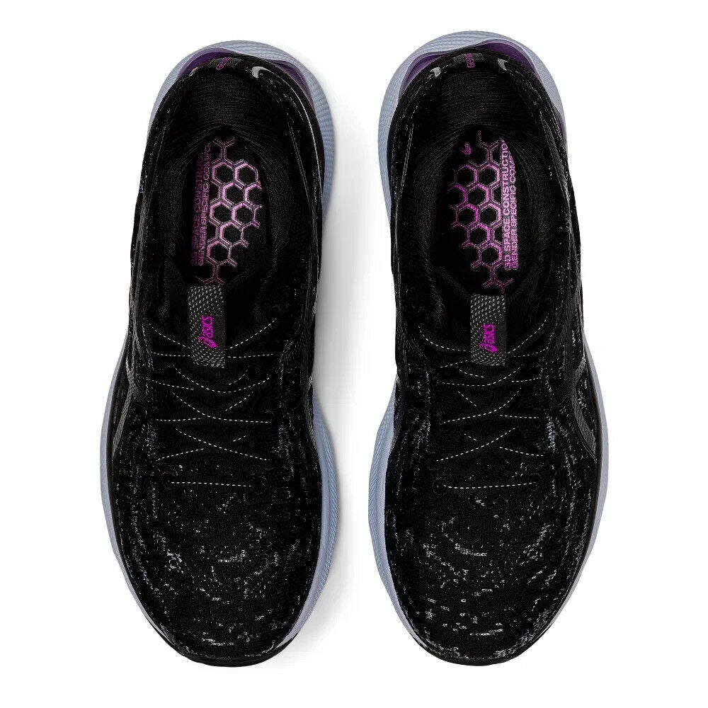 Asics Gel-Nimbus 24 Mk Sneaker Women's Black Road Running Shoes