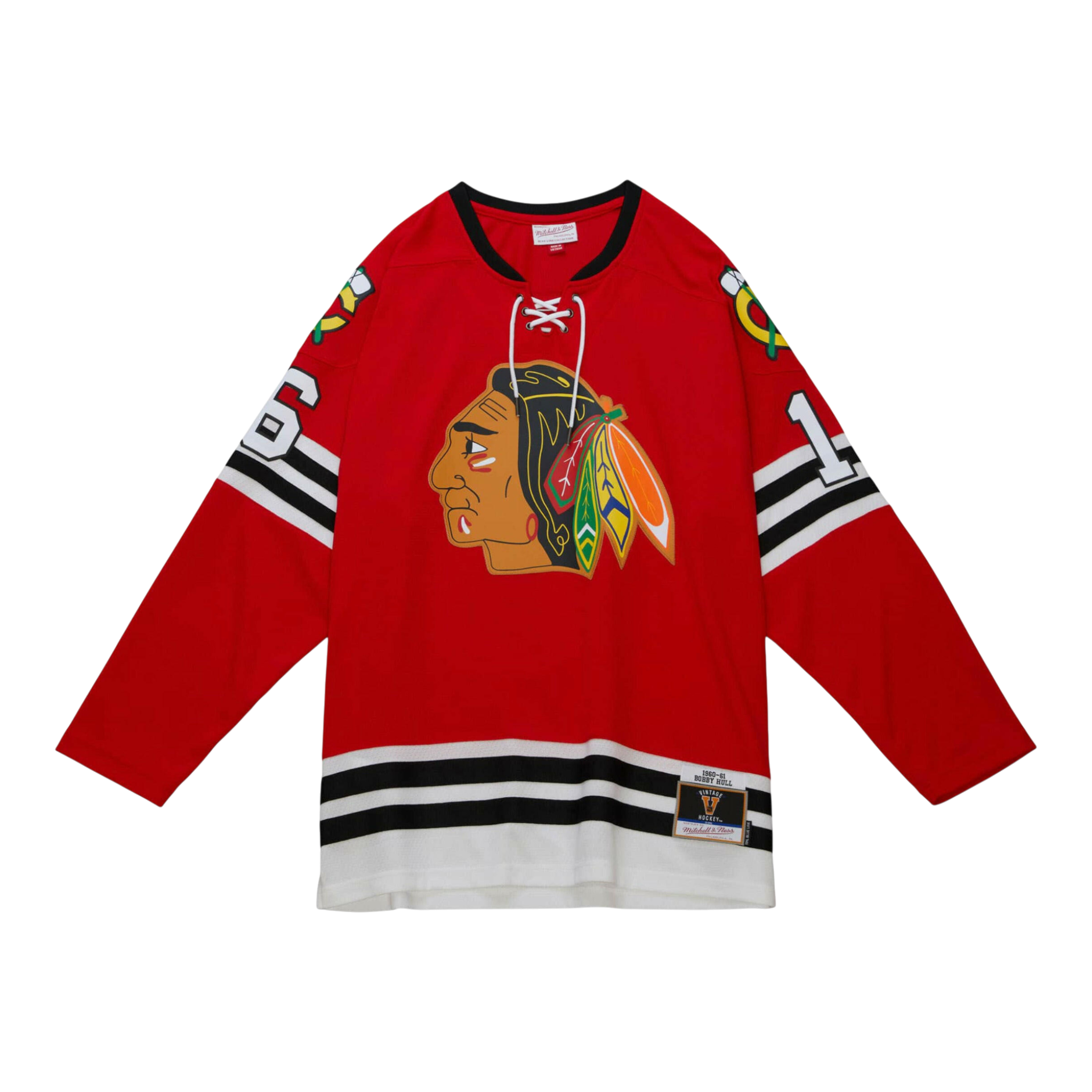 Mitchell & Ness Blue Line Bobby Hull Chicago Blackhawks 1960 Jersey Mitchell & Ness