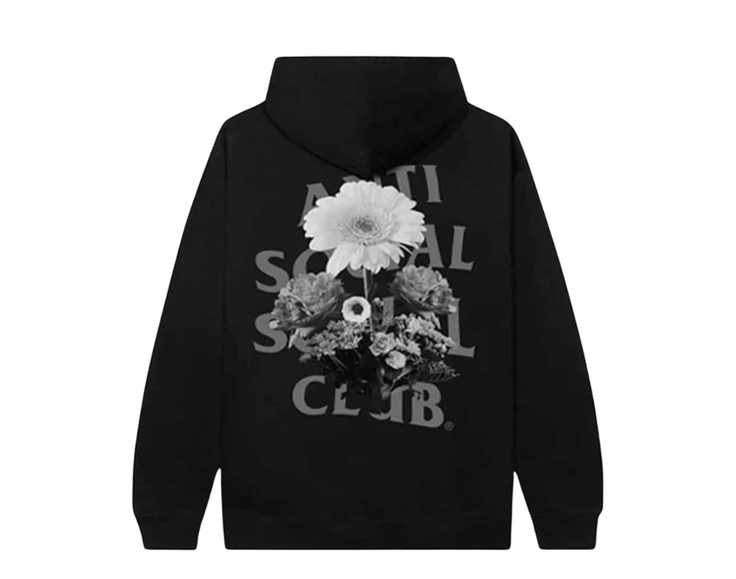 Anti Social Social Club Ghost Of You And Me Black 3M Reflective Hoodie