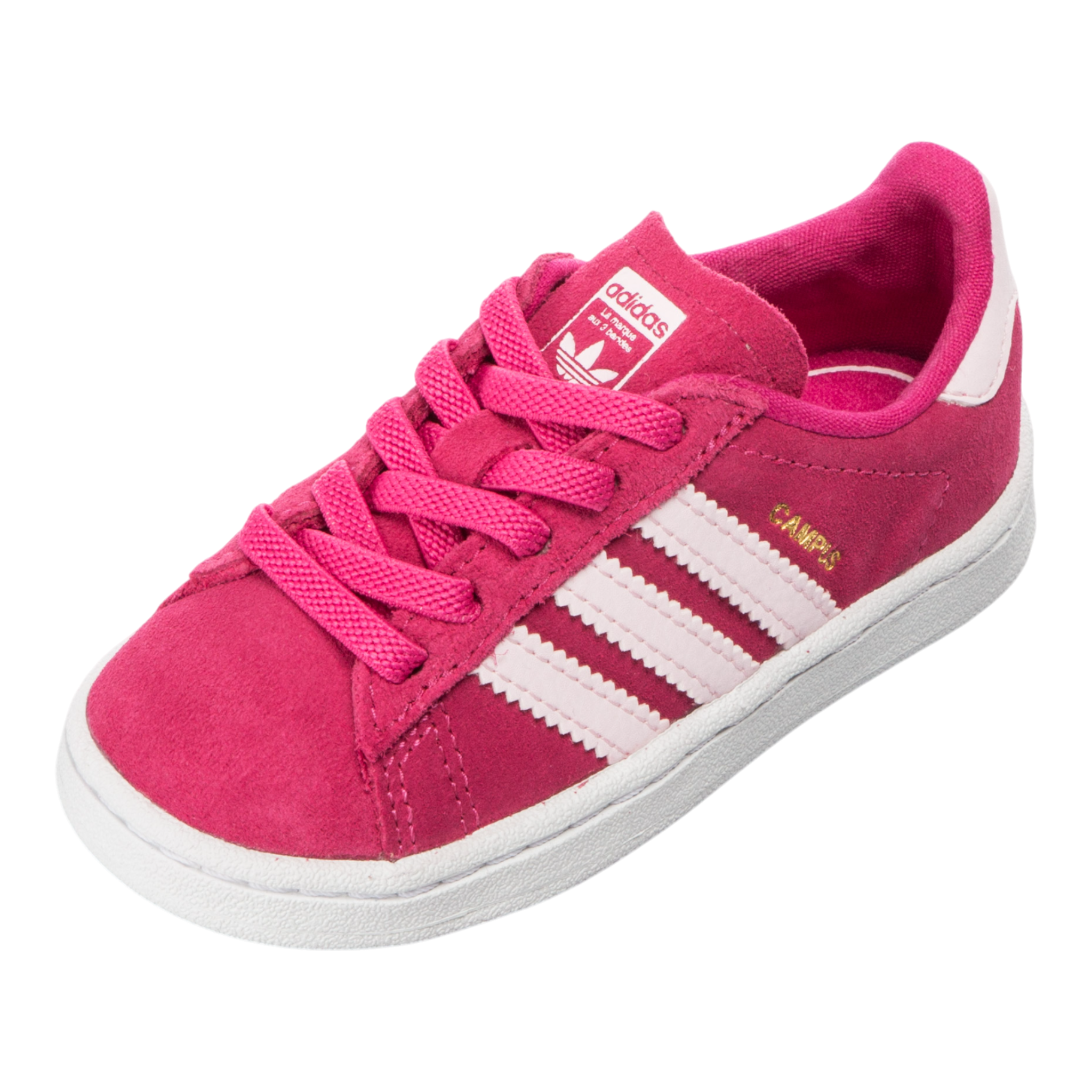 Adidas Campus EL I TD Toddler Casual Shoes – Fuchsia/White