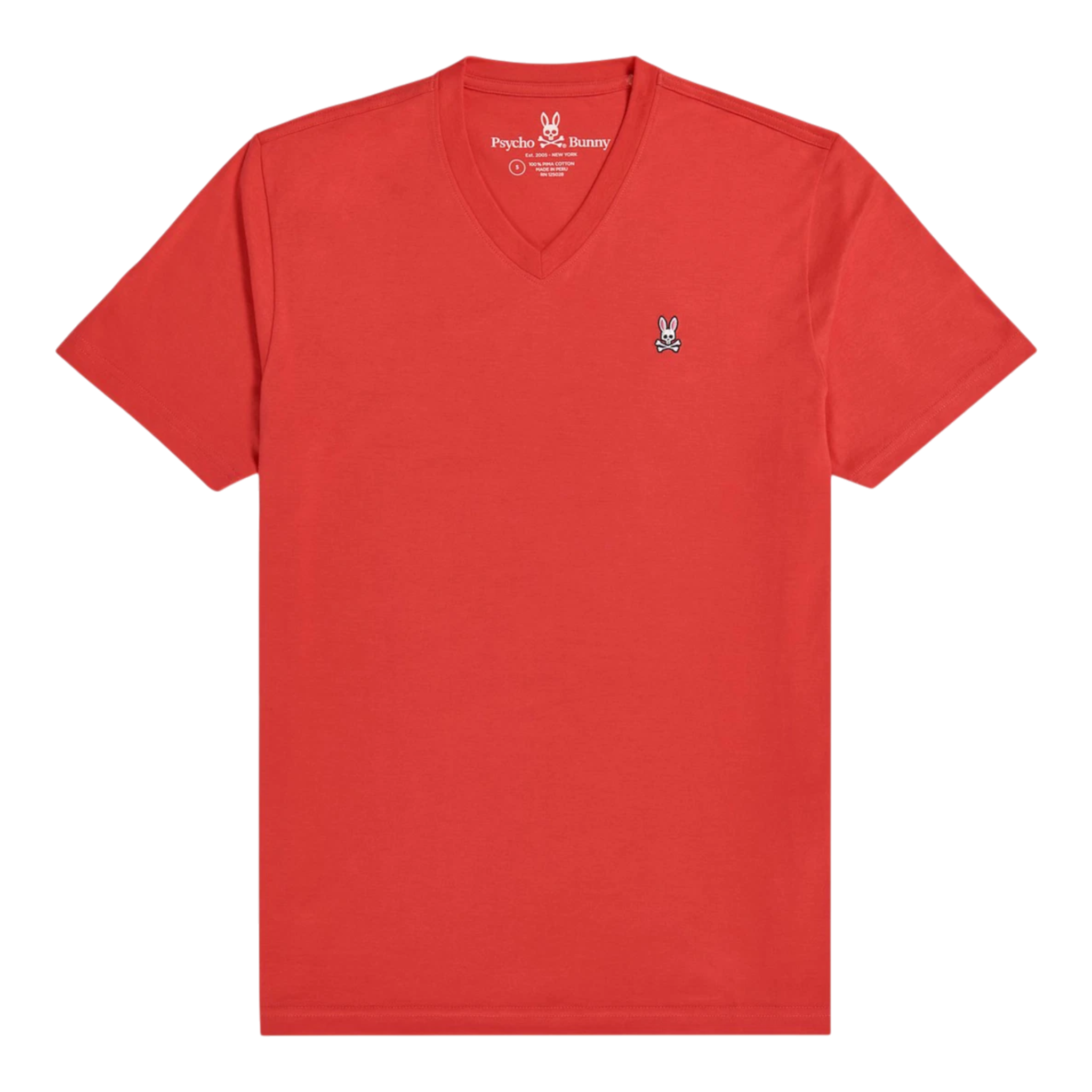 Psycho Bunny Classic V-Neck Men’s T-Shirt – Navy