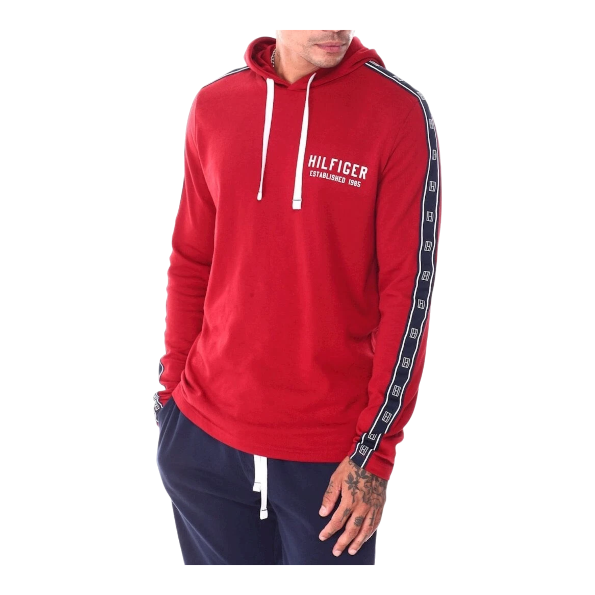 Tommy Hilfiger Men’s Hoodie – Red