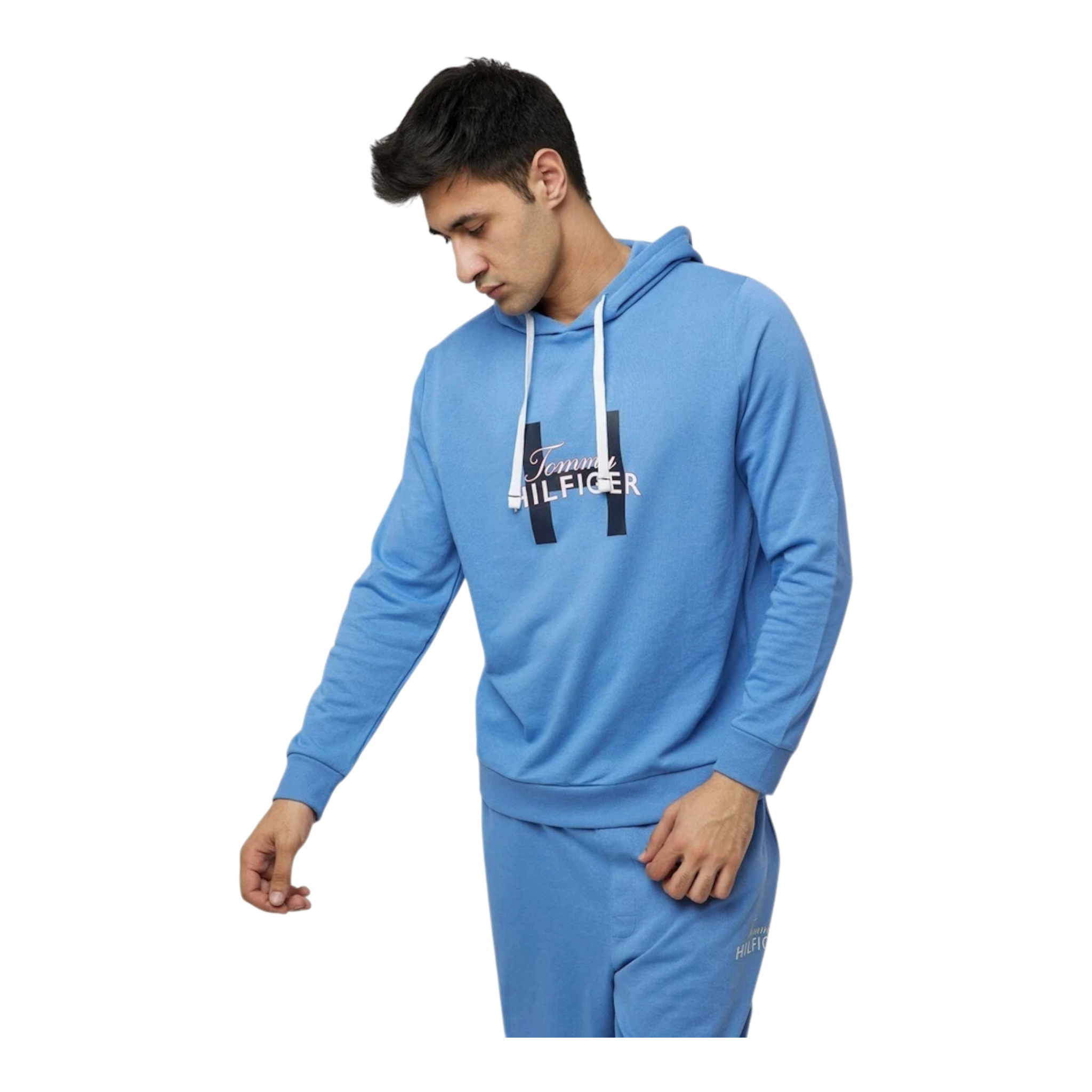 Tommy Hilfiger Men’s Hoodie – Sky Blue