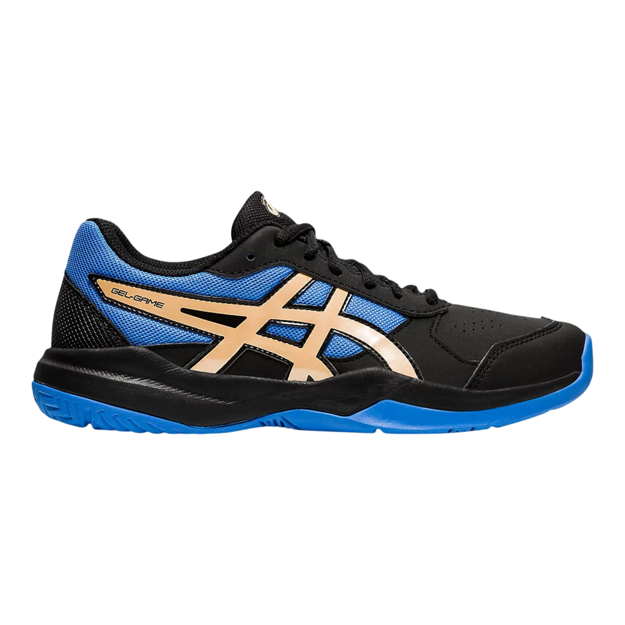 ASICS Gel-Game 7 GS Kids’ Tennis Shoes Black/Champagne