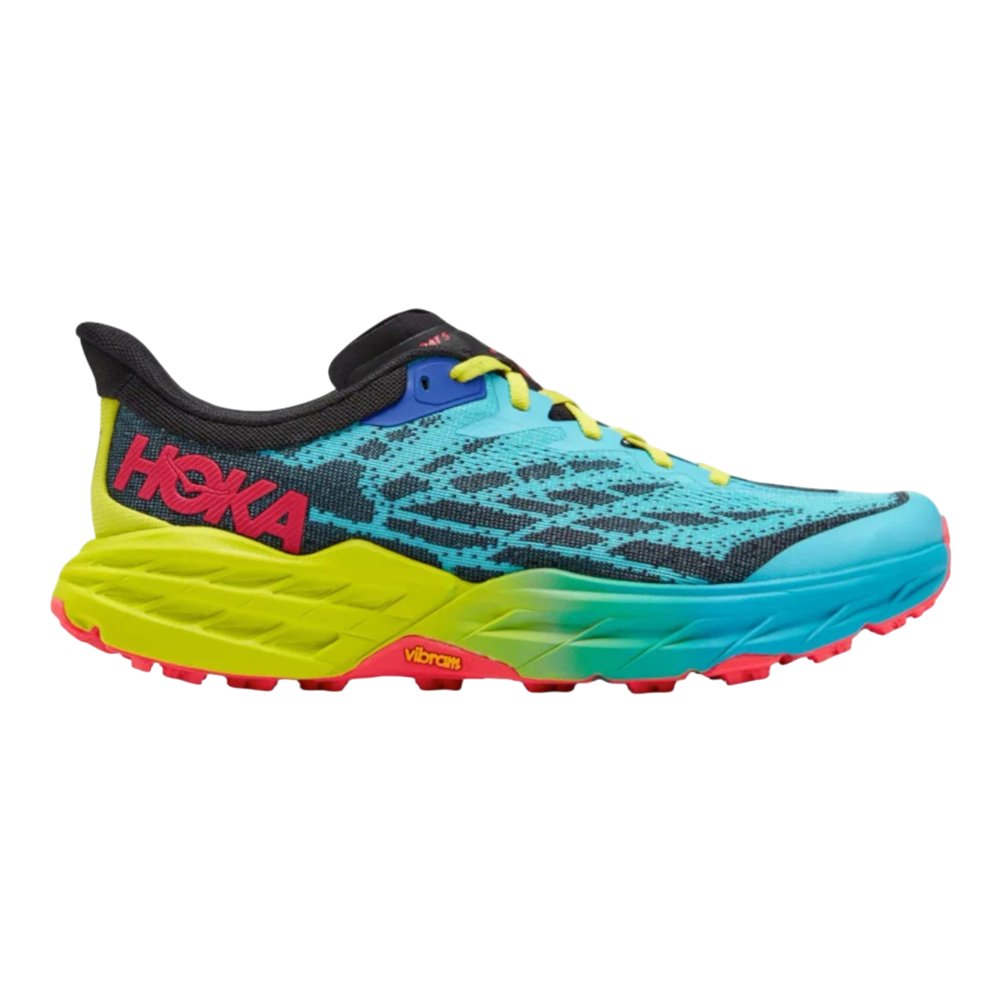 HOKA Speedgoat 5 Men’s Trail Shoes Scuba Blue/Black