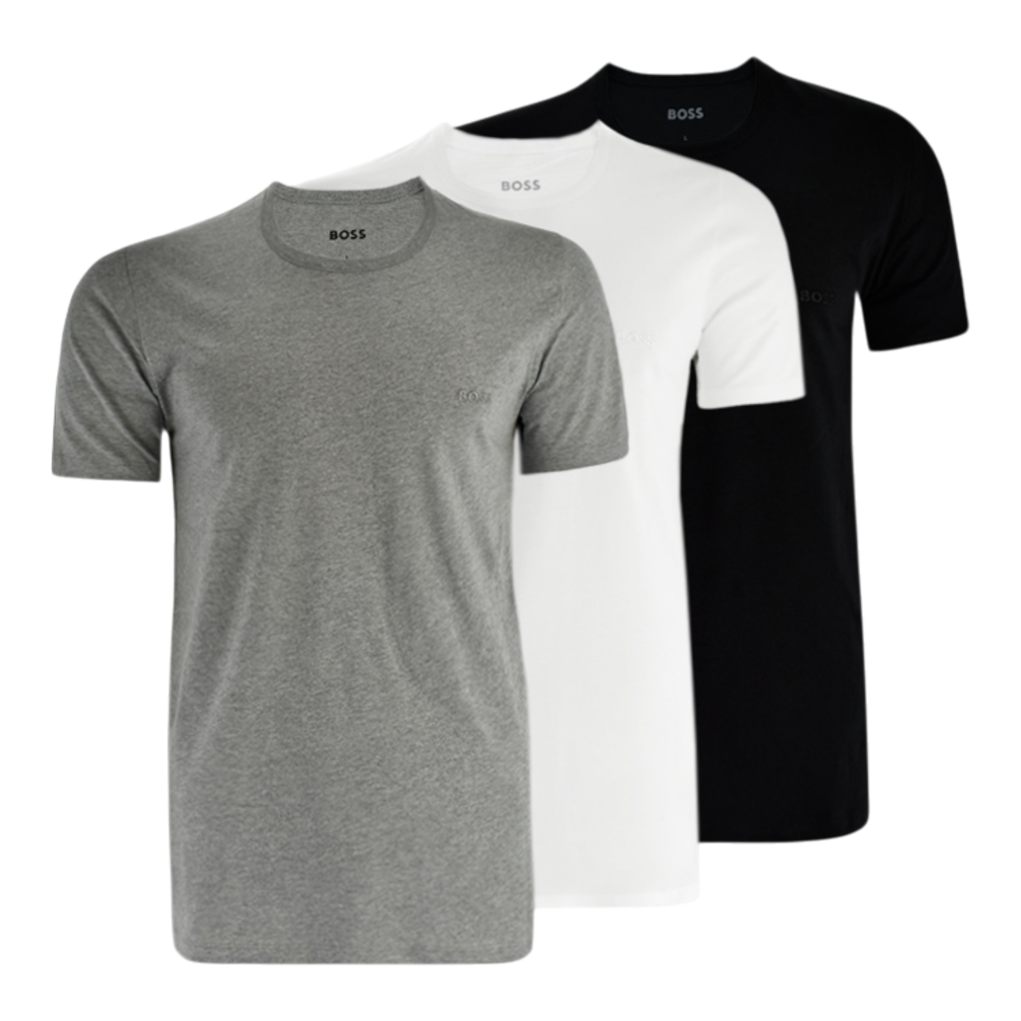 Boss 3-Pack Crew Neck Men’s T-Shirts White