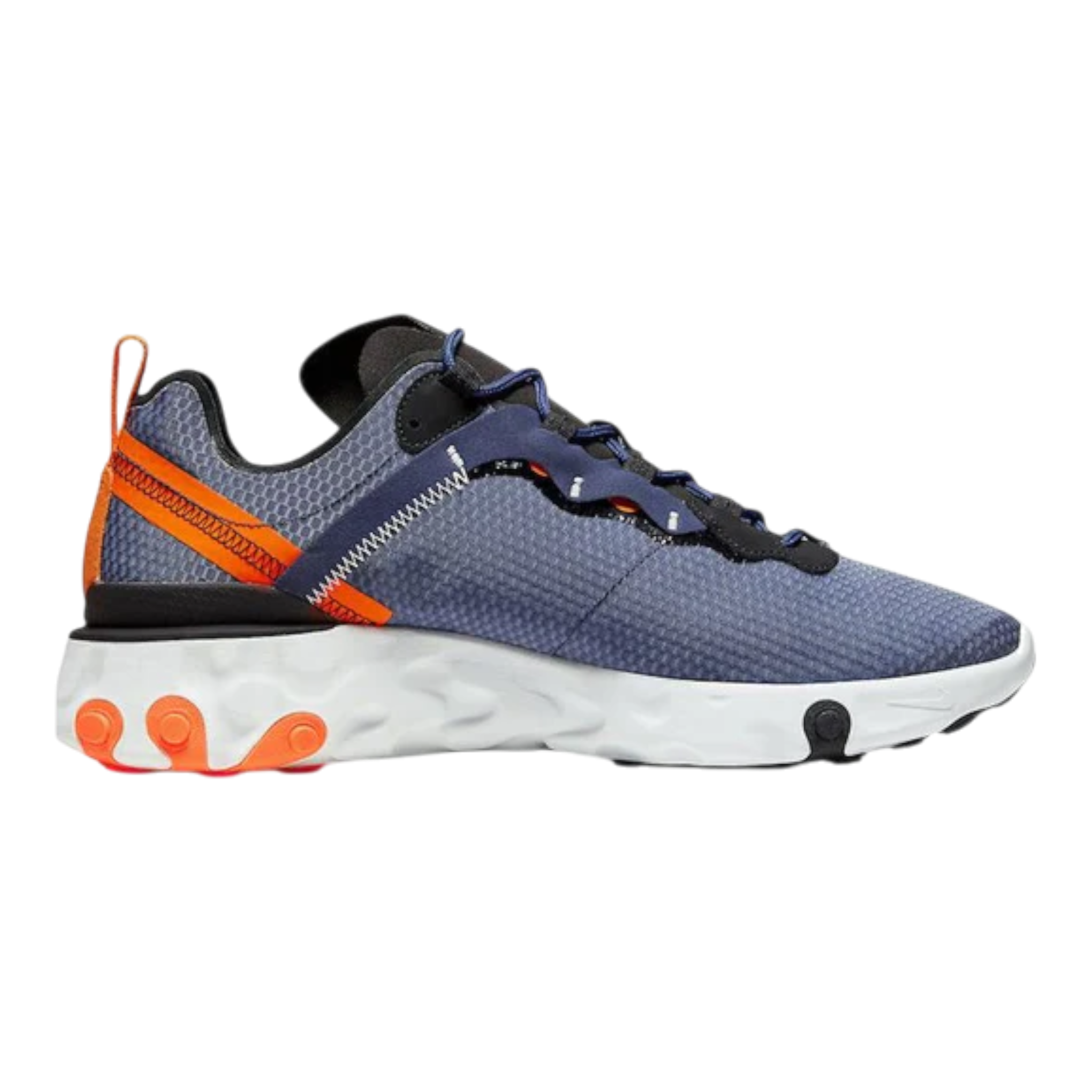 Nike React Element 55 SE Men’s Shoes Midnight Navy/Total Orange