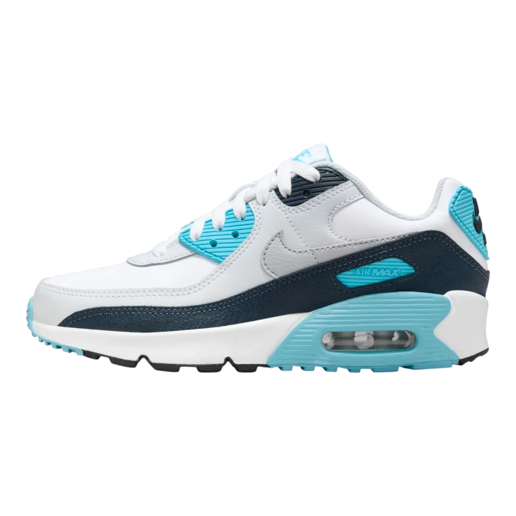Nike Air Max 90 Grade School (GS) White/Baltic Blue