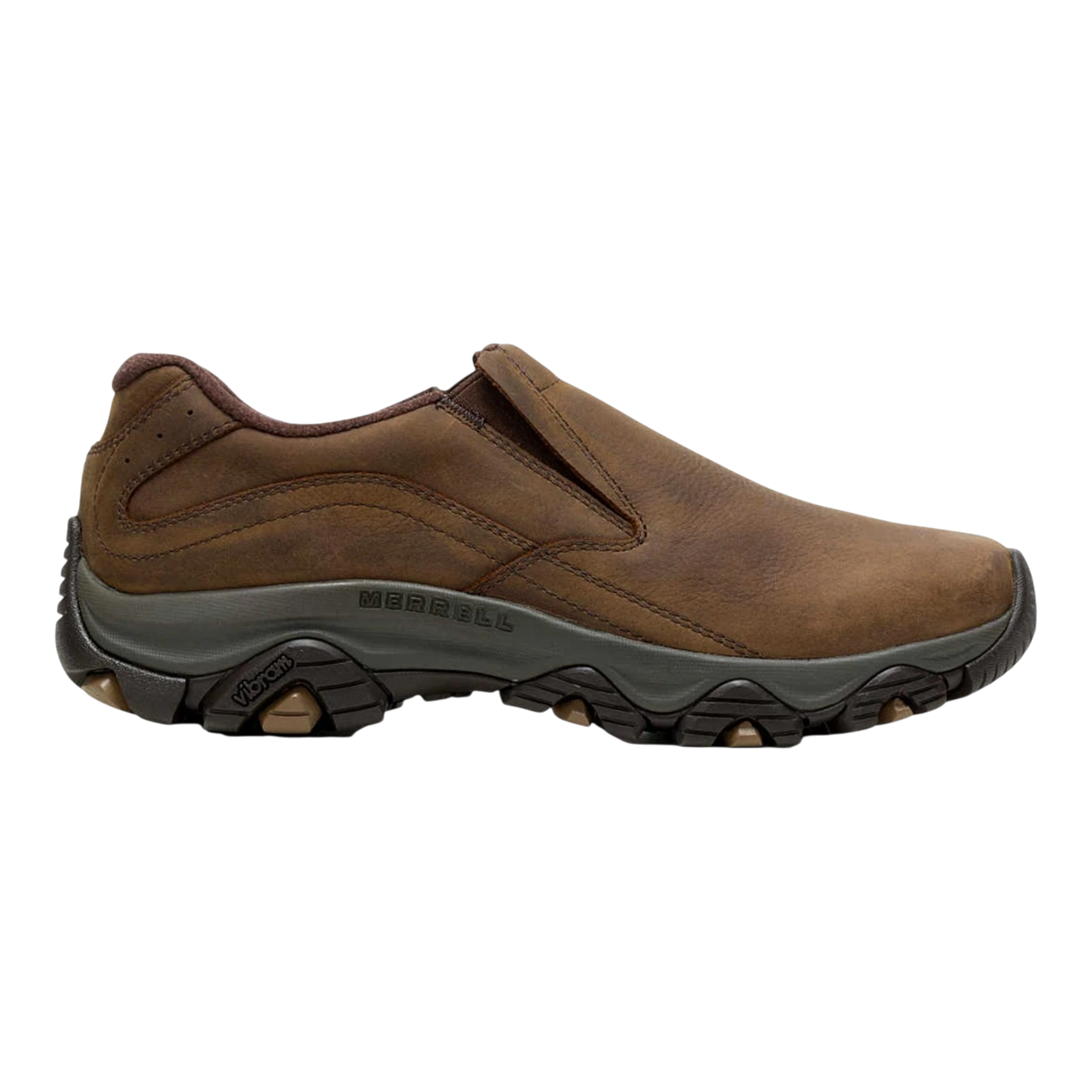 Merrell Moab Adventure 3 Moc Men’s Wide Slip-Ons Earth