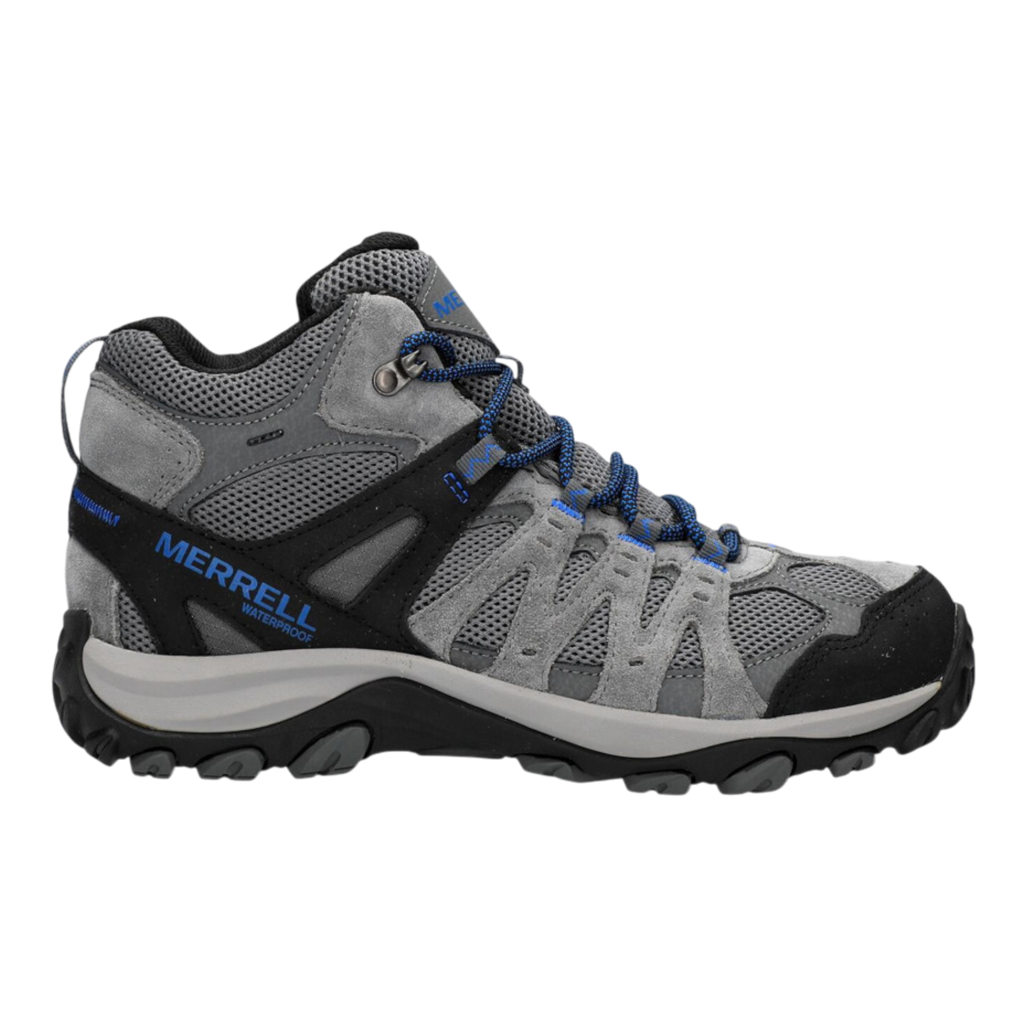 Merrell Accentor 3 Mid Waterproof Men’s Hiking Boots Rock Blue