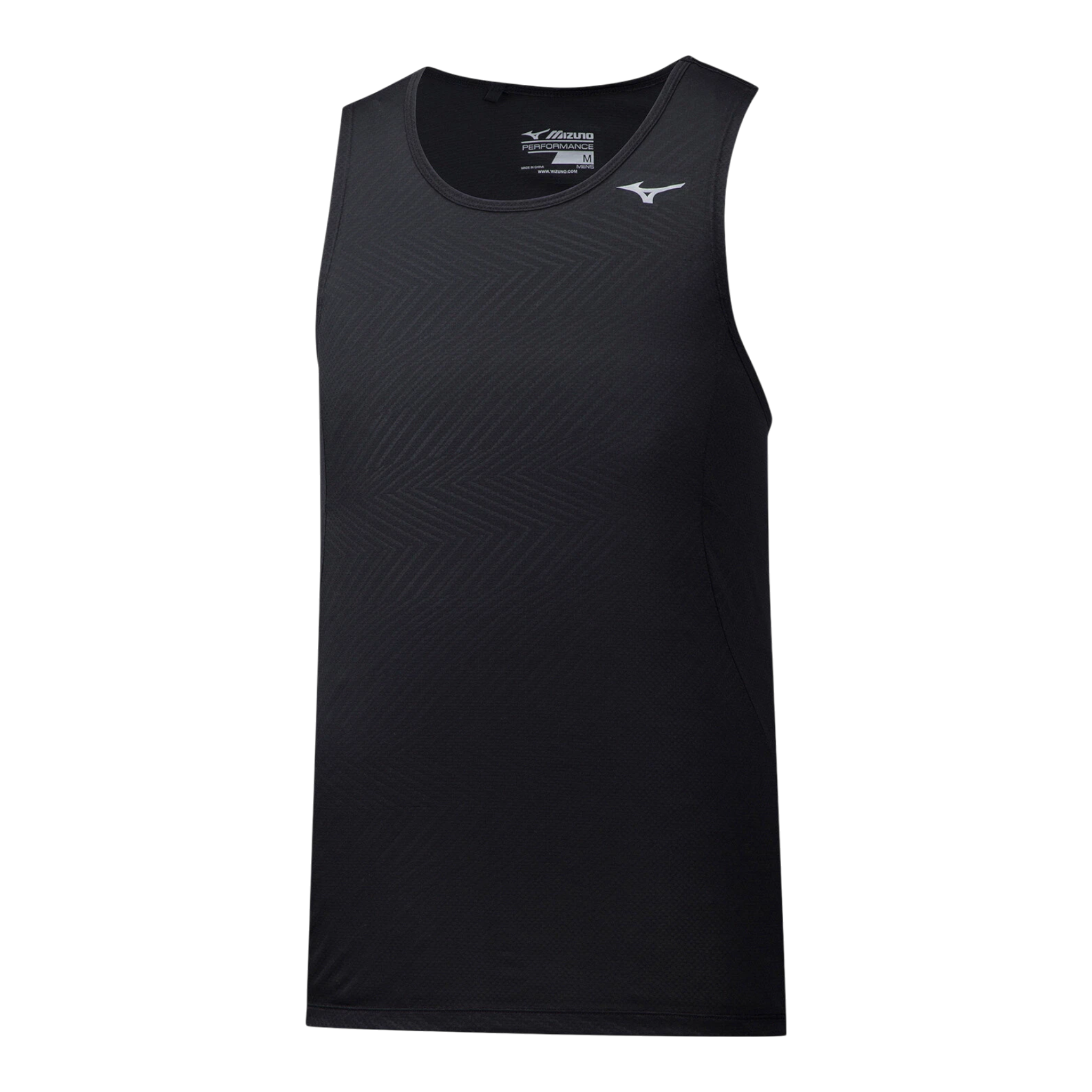 Mizuno Alpha Vent Men’s Singlet – Black