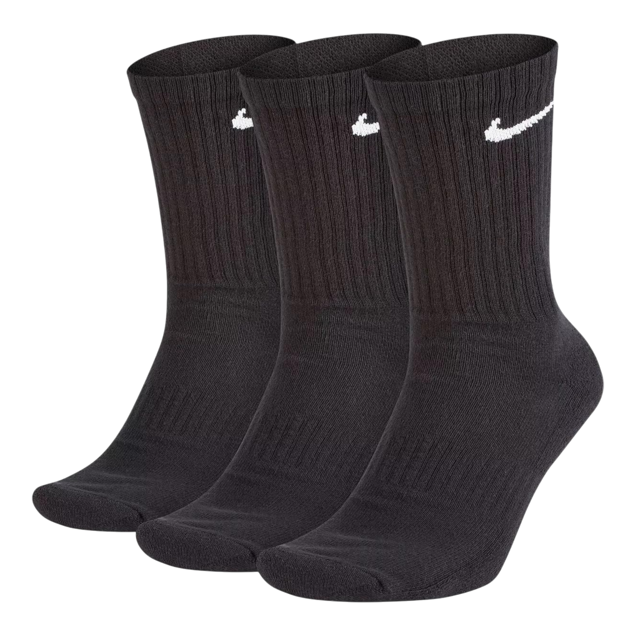 Nike Everyday Cushioned Training Crew Socks Unisex Socks Black/White