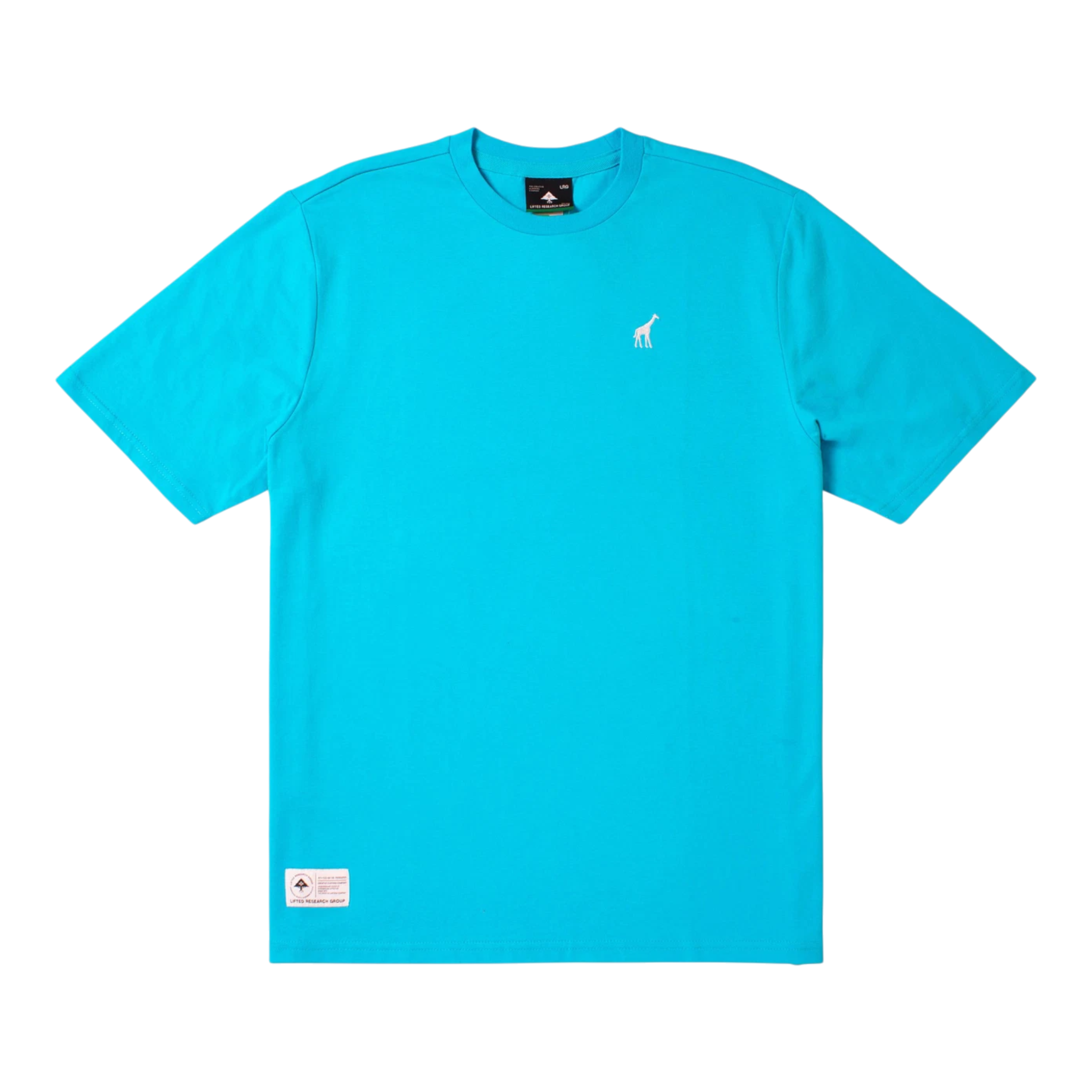 LRG 47 Crew Men’s T-Shirt – Teal/White