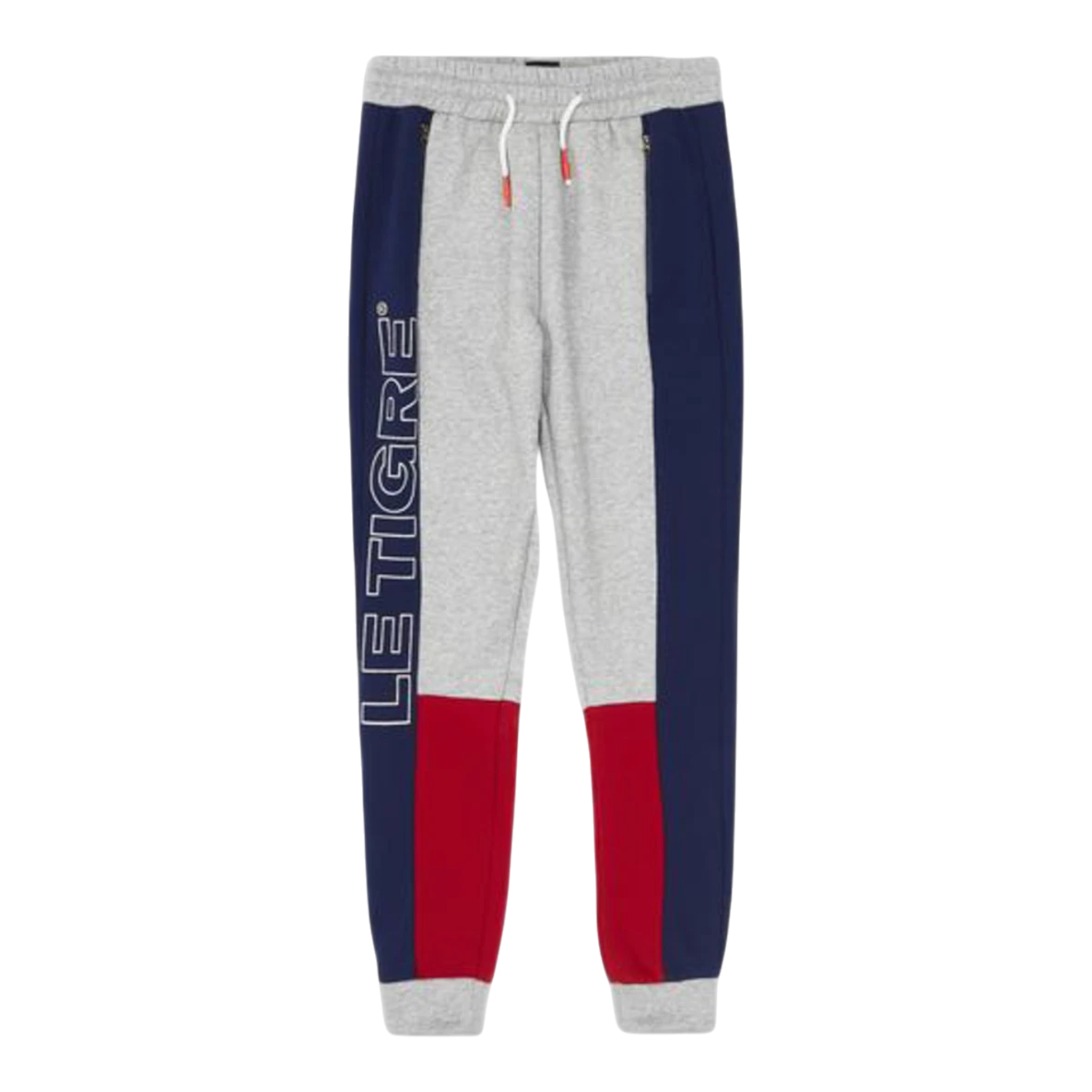 Le Tigre Retro Logo Jogger Pants Men’s – Grey