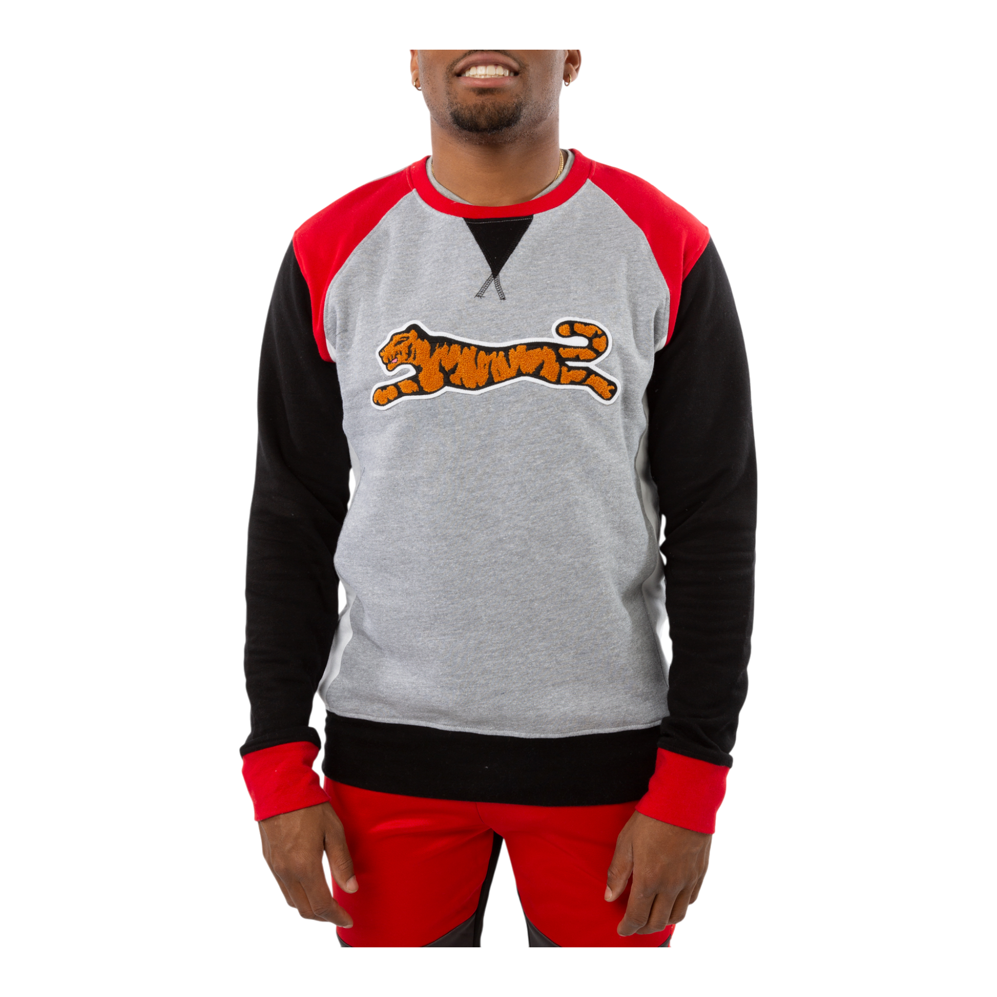 Le Tigre Retro Varsity Jacket Men’s – Red