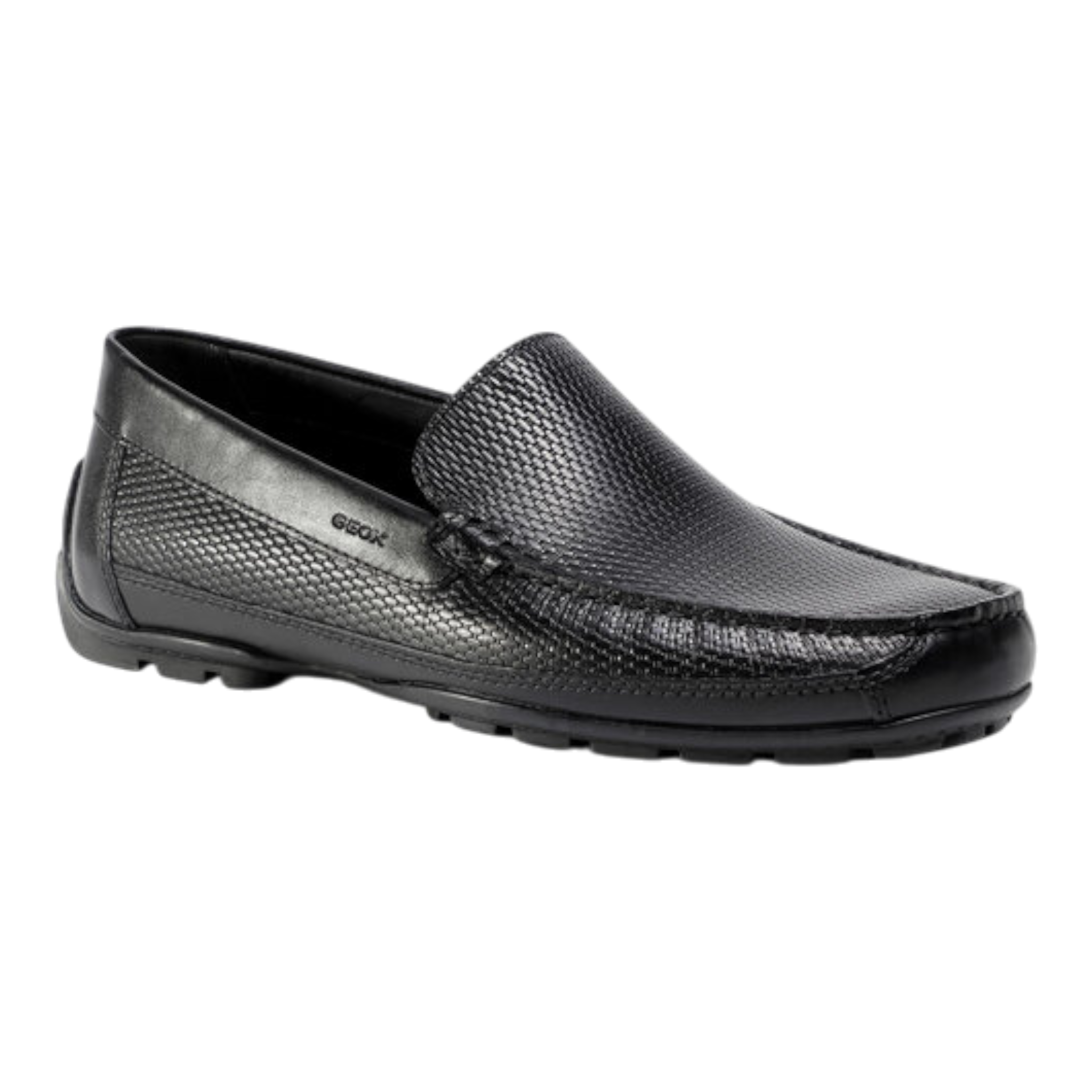 Geox U Moner A Men’s Driving Shoes – Black