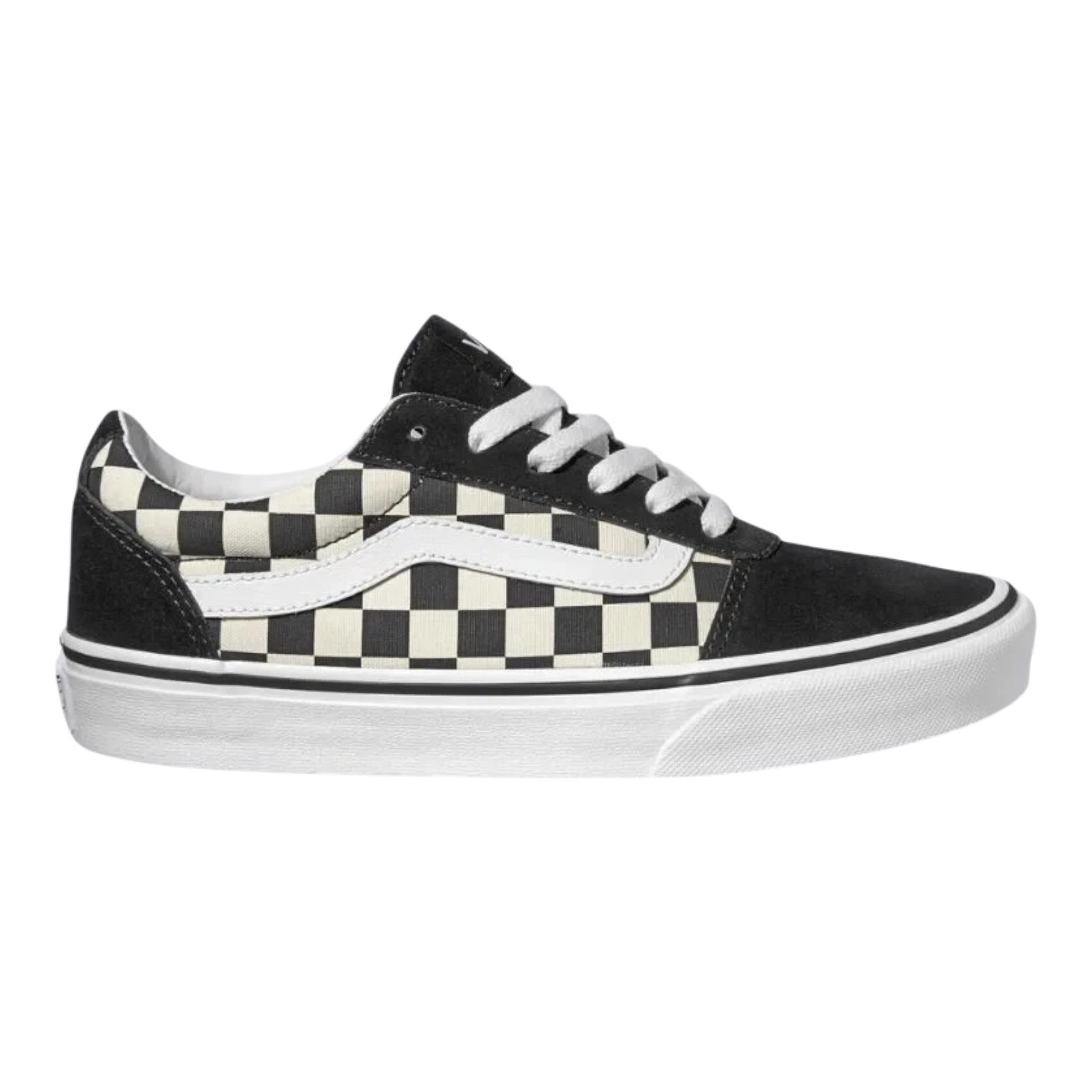 Vans Women’s Ward Low-Top Sneakers – Black/White