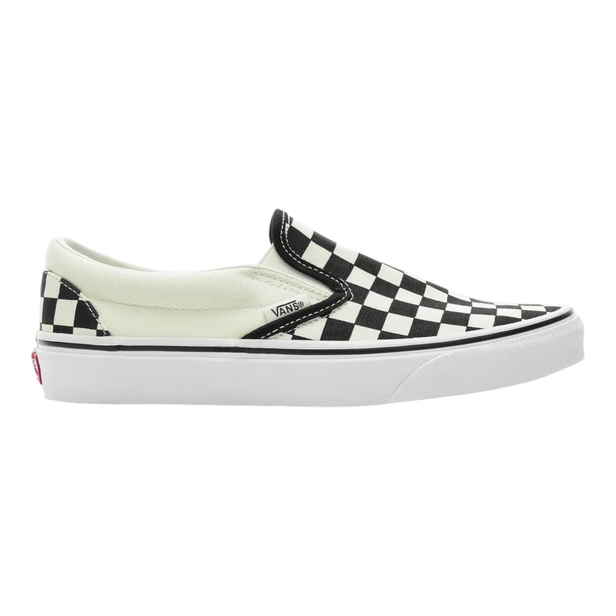 Vans Unisex Classic Slip-On Sneakers – Black/White
