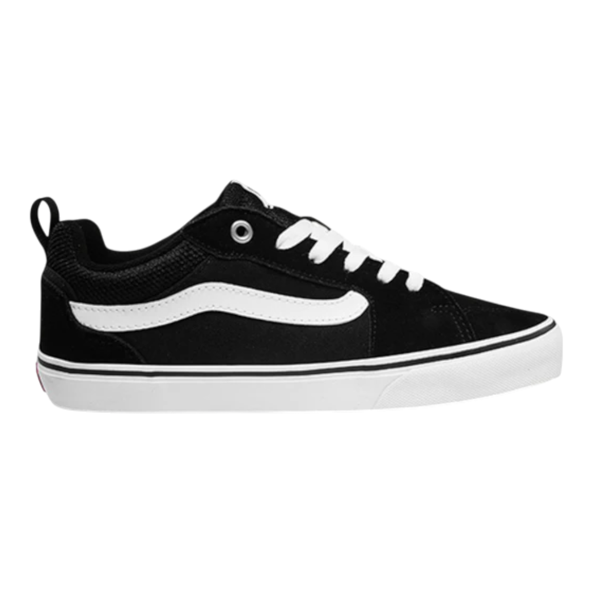 Vans Filmore Men’s Skate Shoes – Black/White Canvas