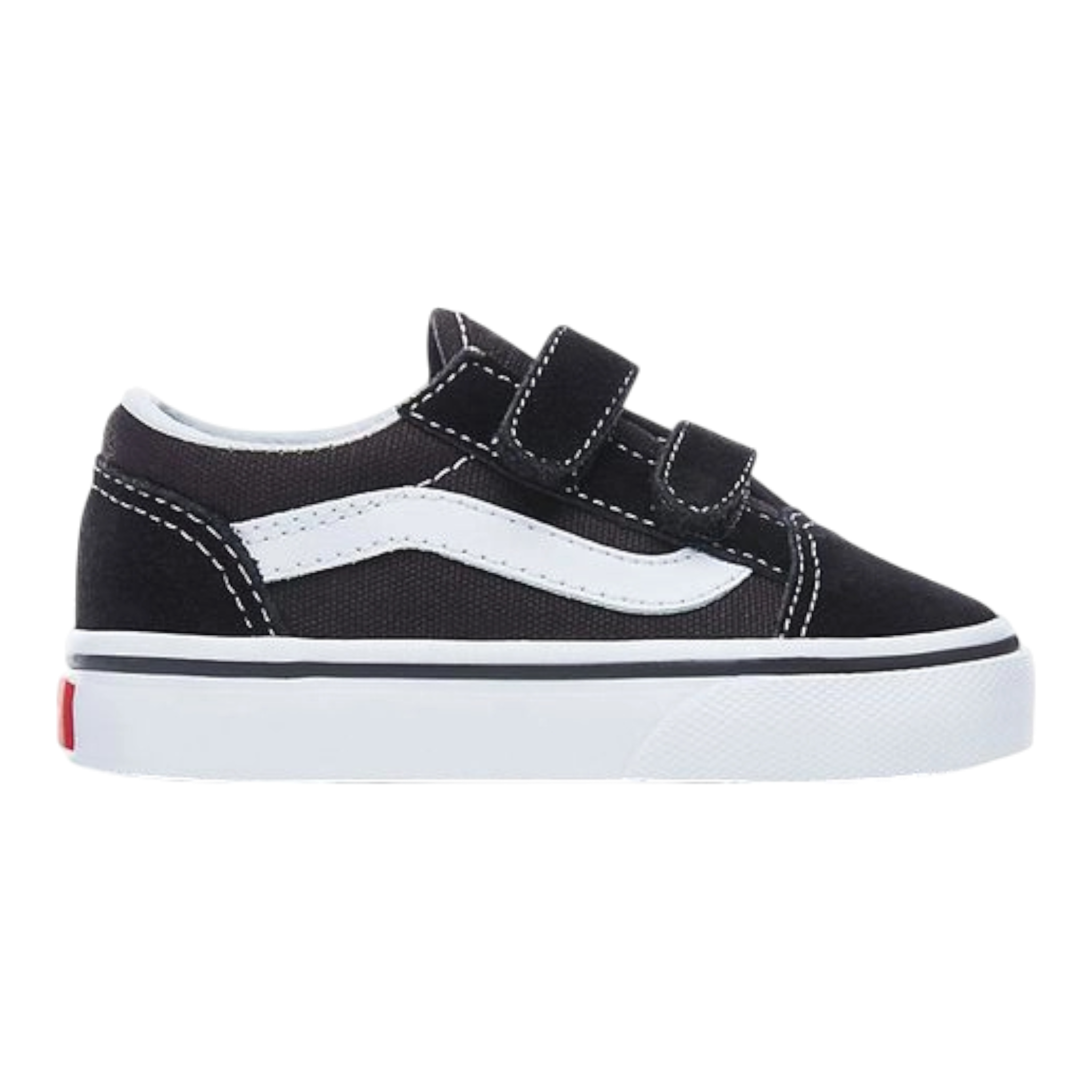 Vans Toddler Old Skool V Sneakers – Black/White Vans