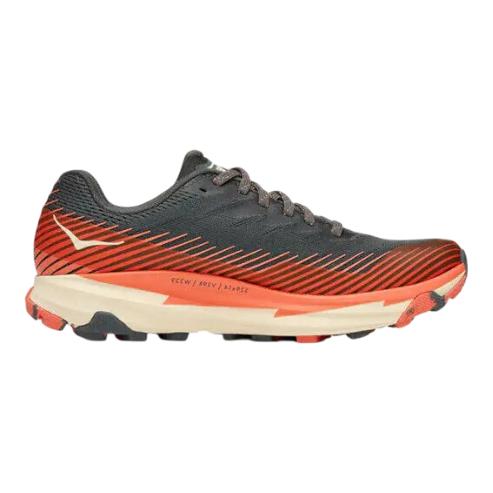Hoka One One Torrent 2 Sneakers Women's Gray Orange Running Shoes Hoka